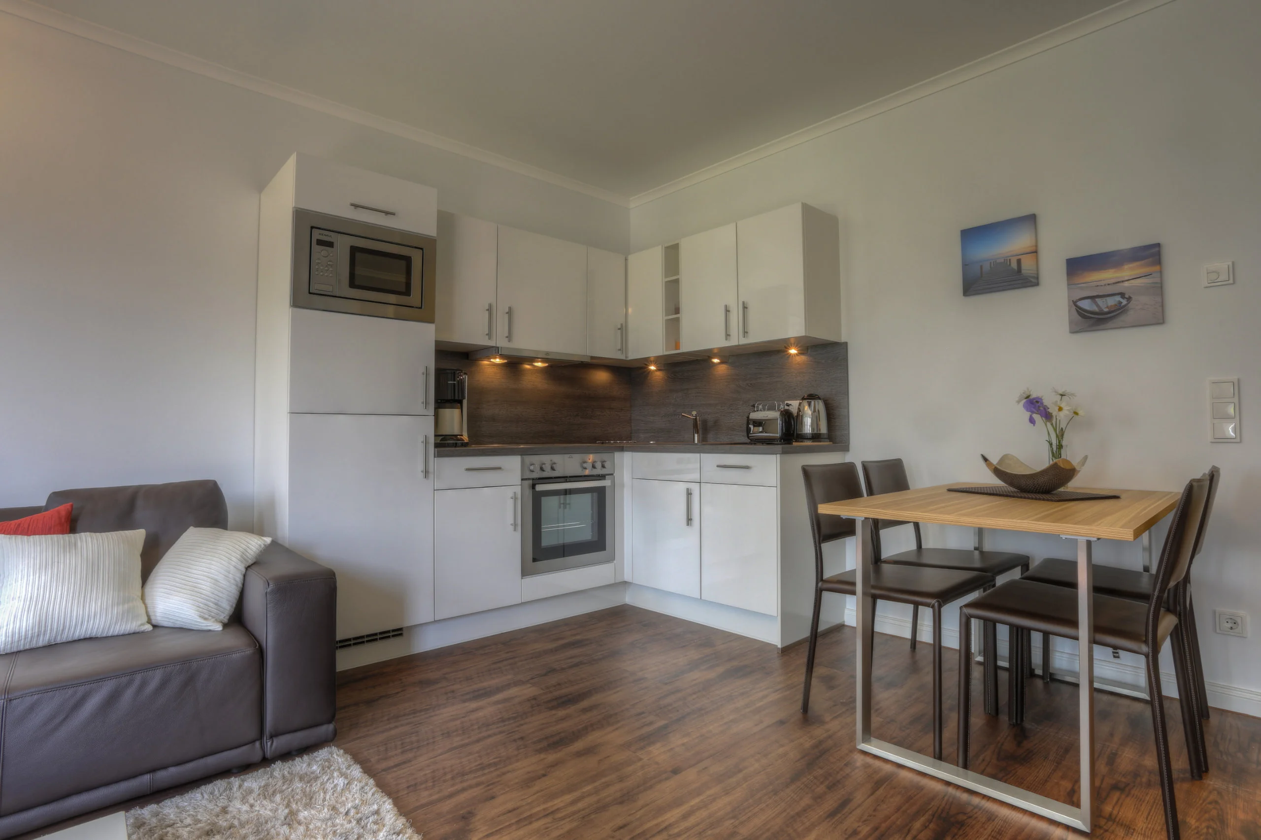 Küche - Ferienwohnung 1 - Villa Namenlos