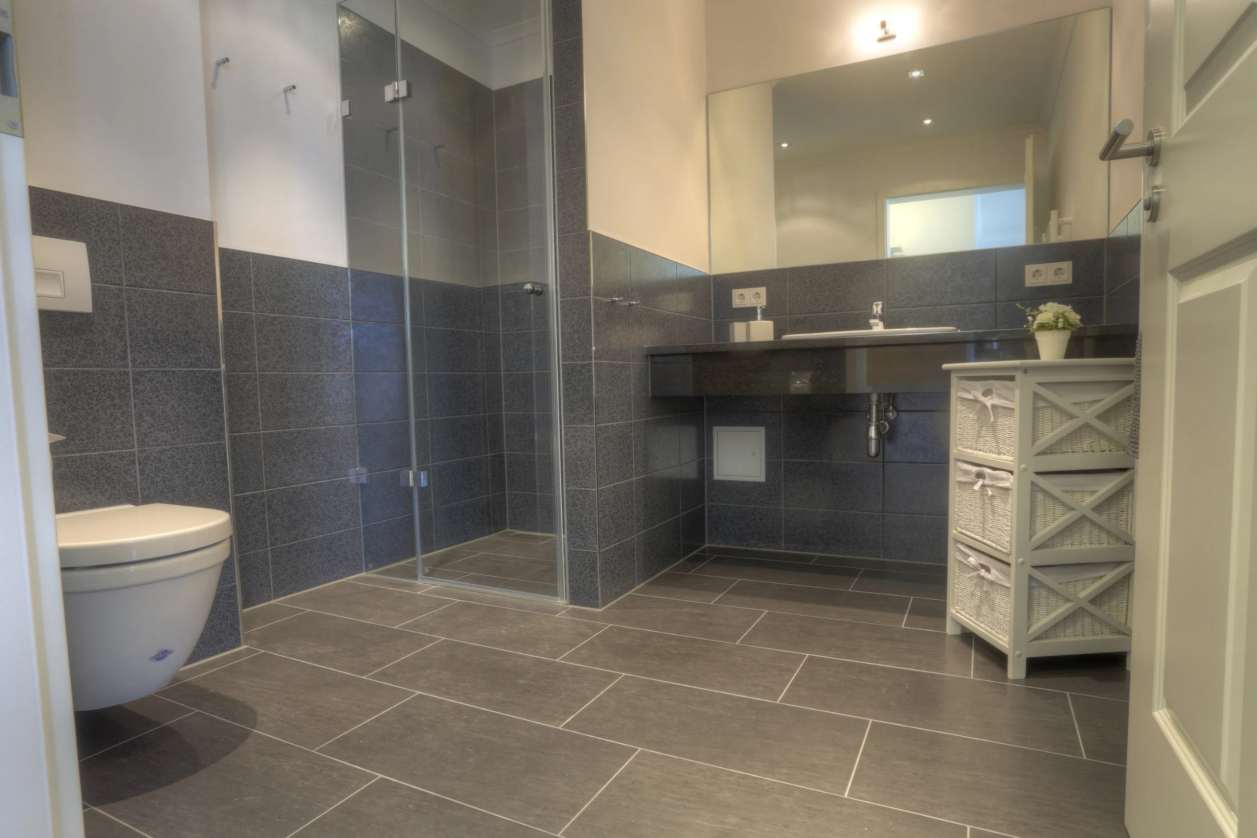 Badezimmer - Ferienwohnung 1 - Villa Namenlos