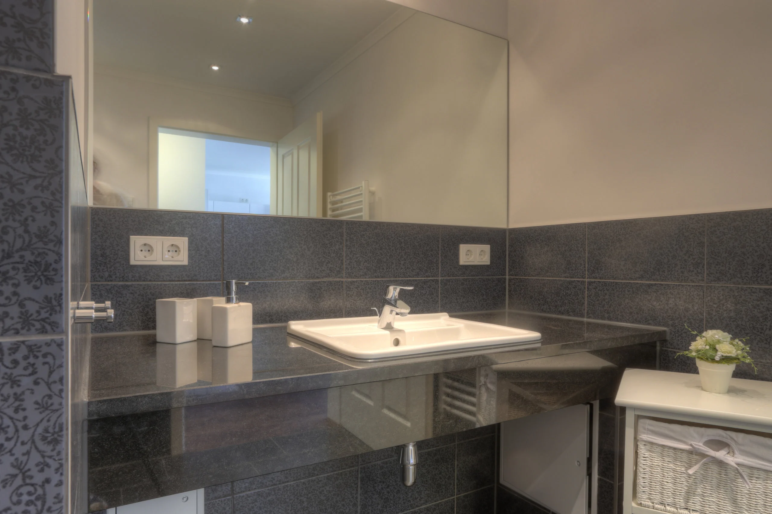 Badezimmer - Ferienwohnung 1 - Villa Namenlos