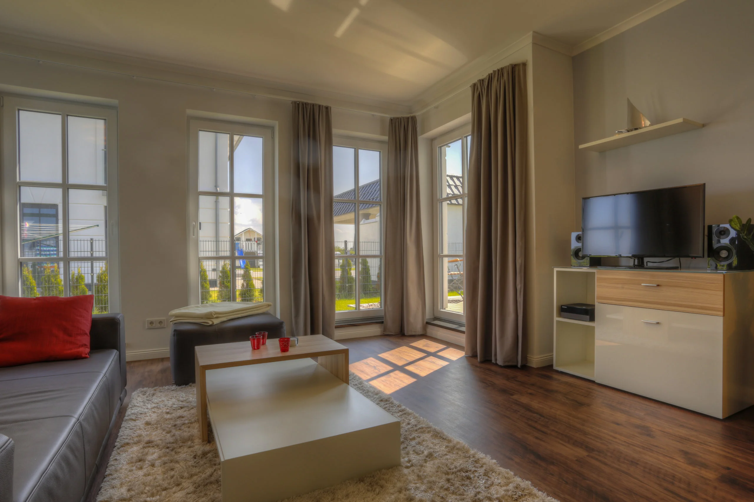 Wohnzimmer - Ferienwohnung 2 - Villa Namenlos