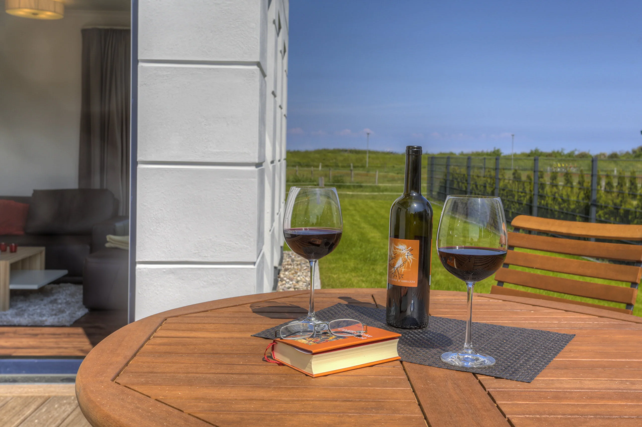 Terrasse - Ferienwohnung 2 - Villa Namenlos