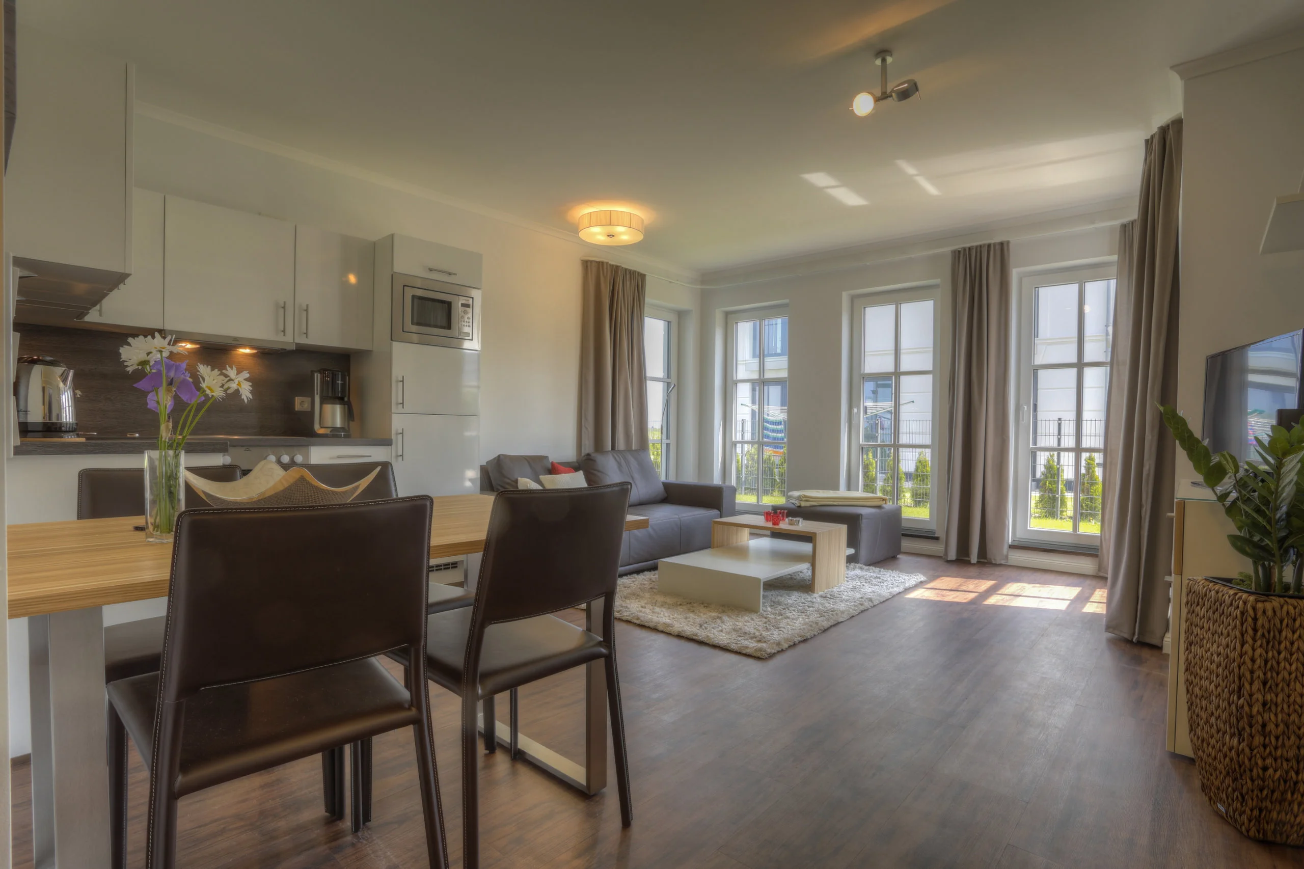 Essbereich - Ferienwohnung 2 - Villa Namenlos