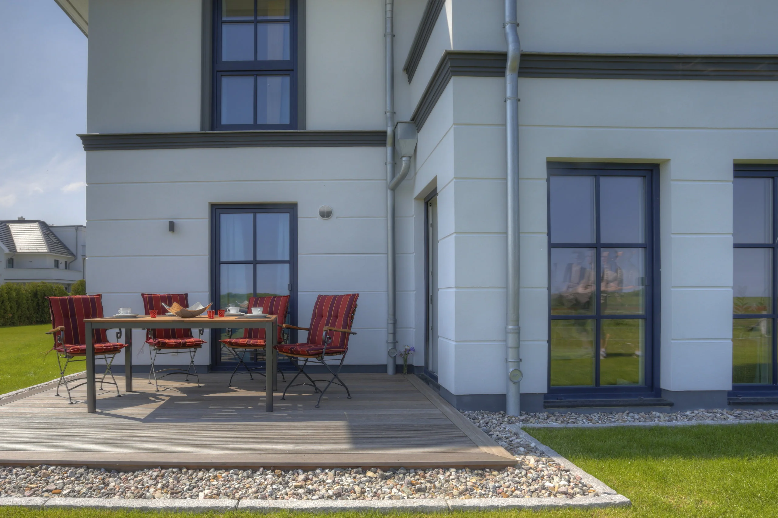 Terrasse - Ferienwohnung 4 - Villa Namenlos
