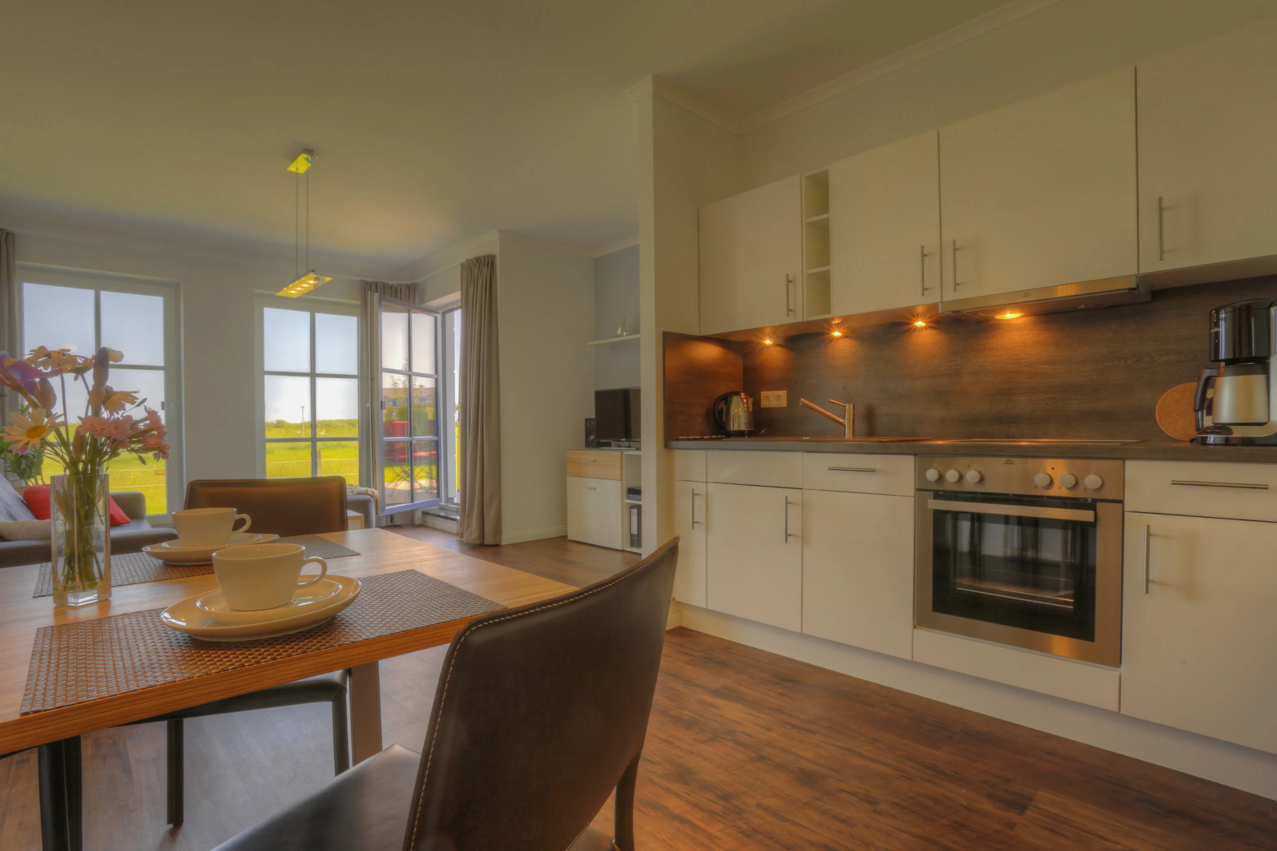 Küche - Ferienwohnung 4 - Villa Namenlos