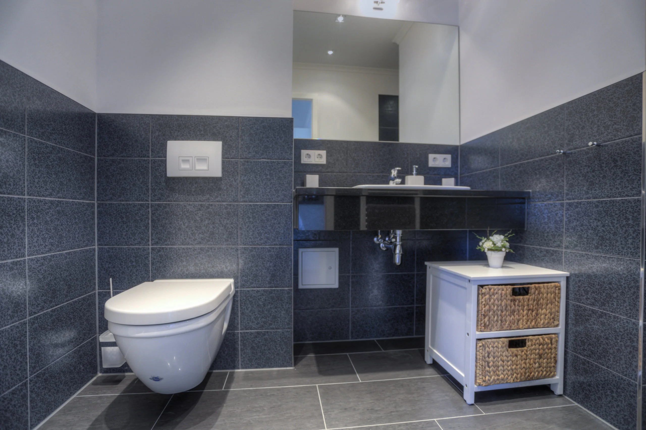 Badezimmer - Ferienwohnung 5 - Villa Namenlos