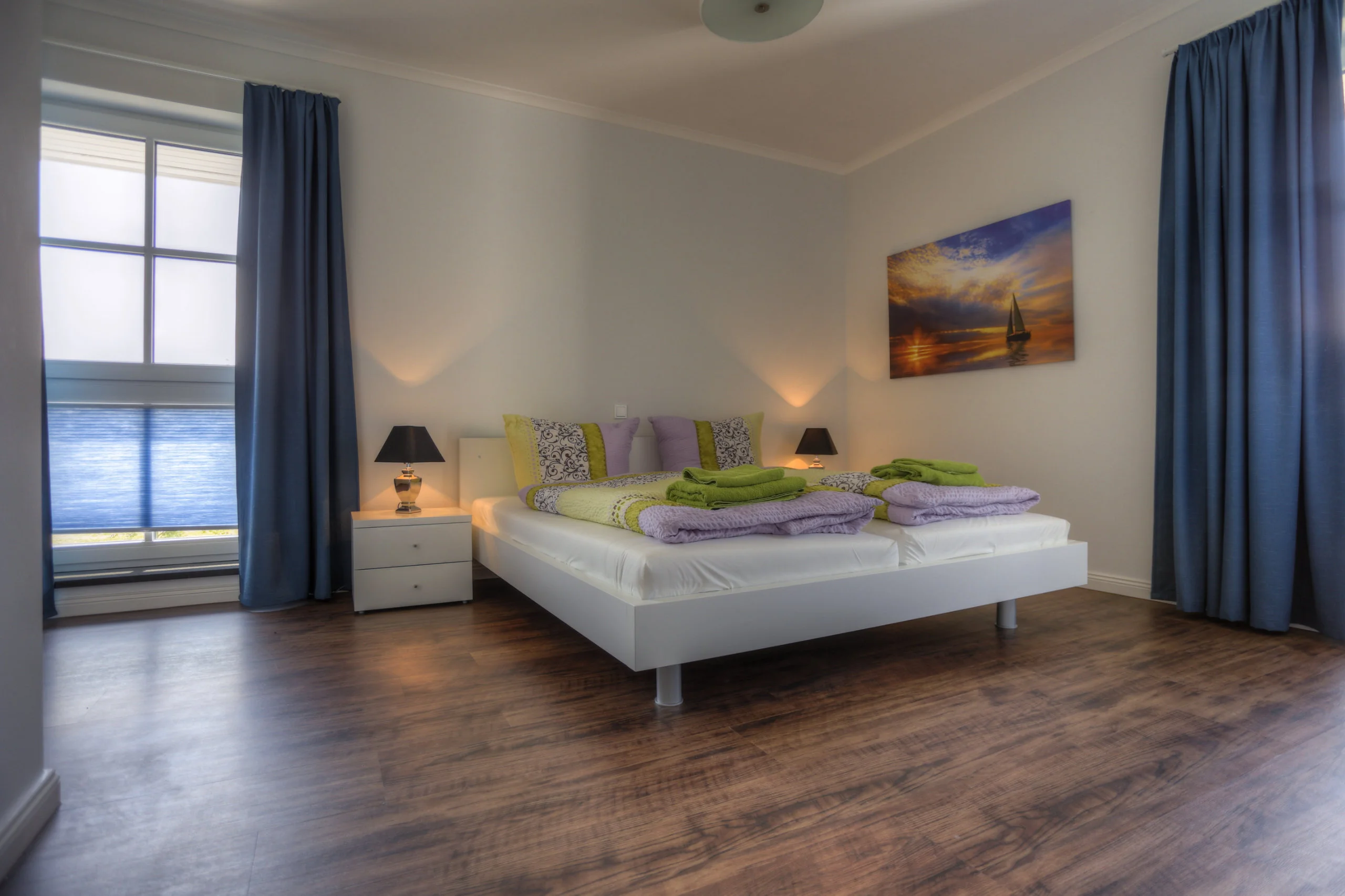 Schlafzimmer - Ferienwohnung 5 - Villa Namenlos