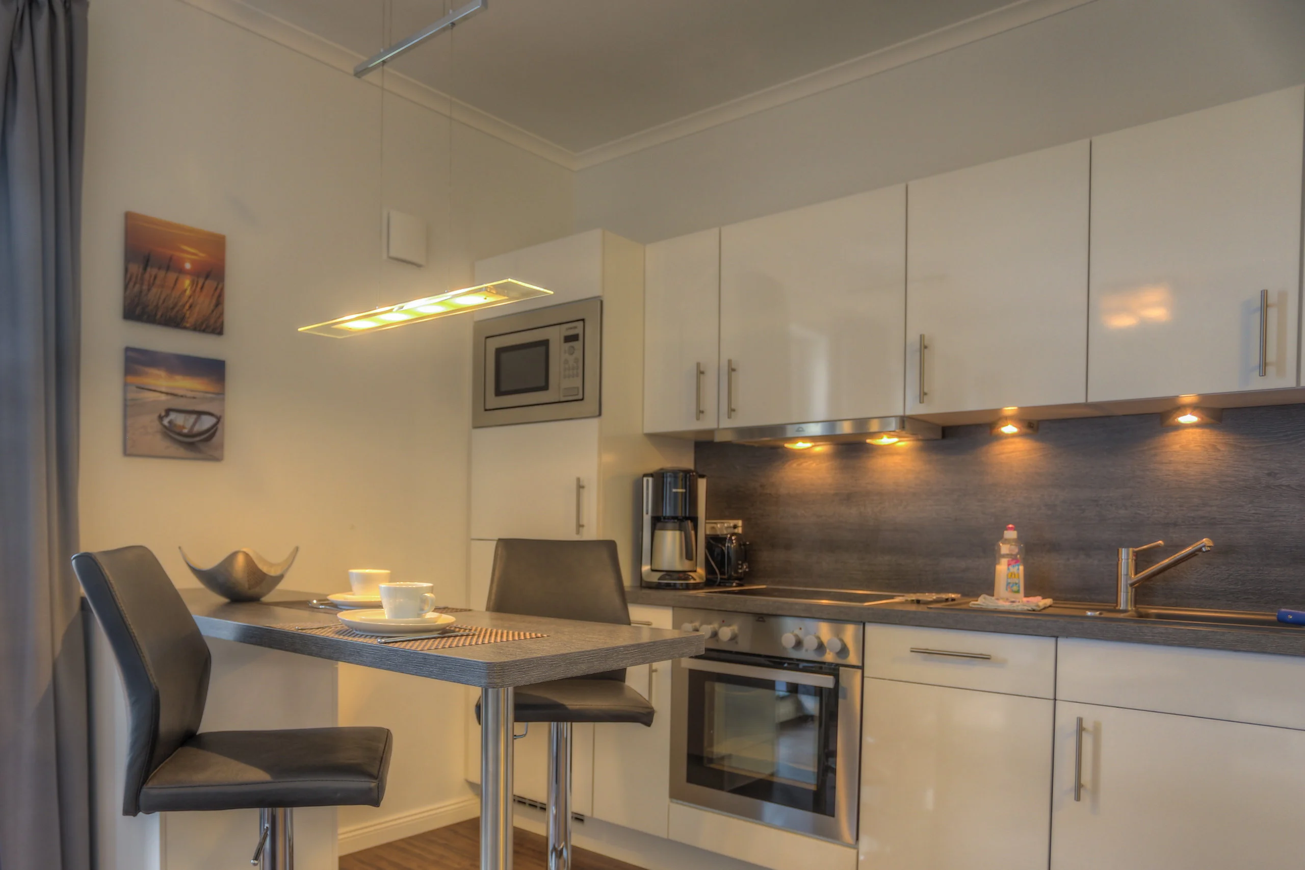 Küche - Ferienwohnung 6 - Villa Namenlos