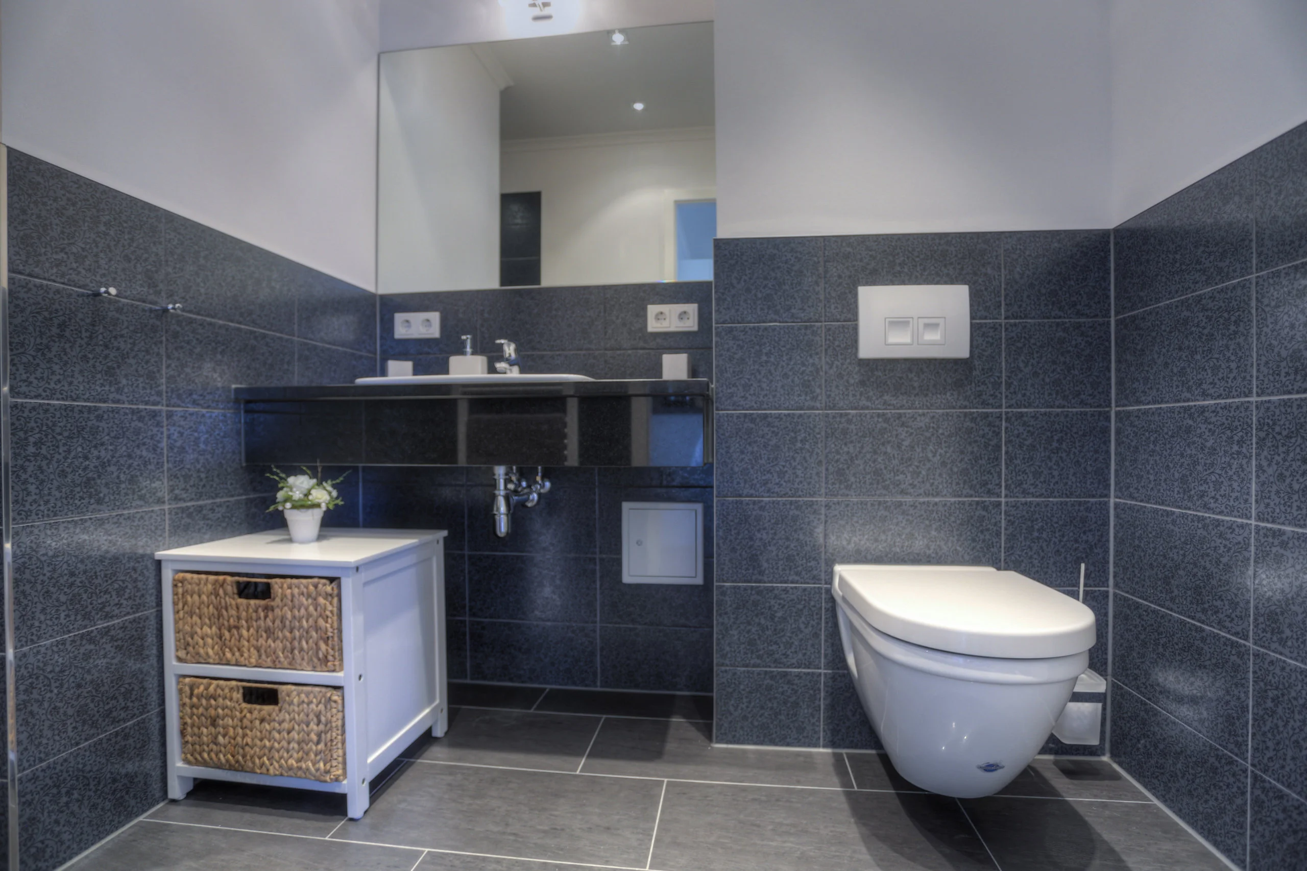 Badezimmer - Ferienwohnung 6 - Villa Namenlos