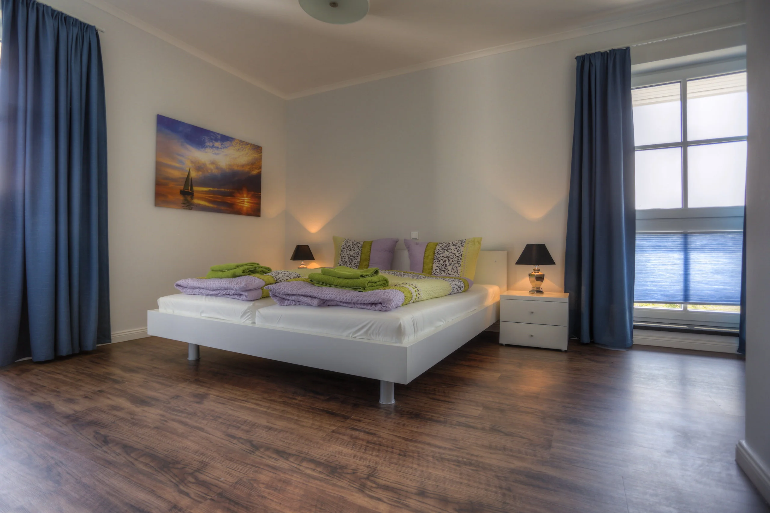 Schlafzimmer - Ferienwohnung 6 - Villa Namenlos