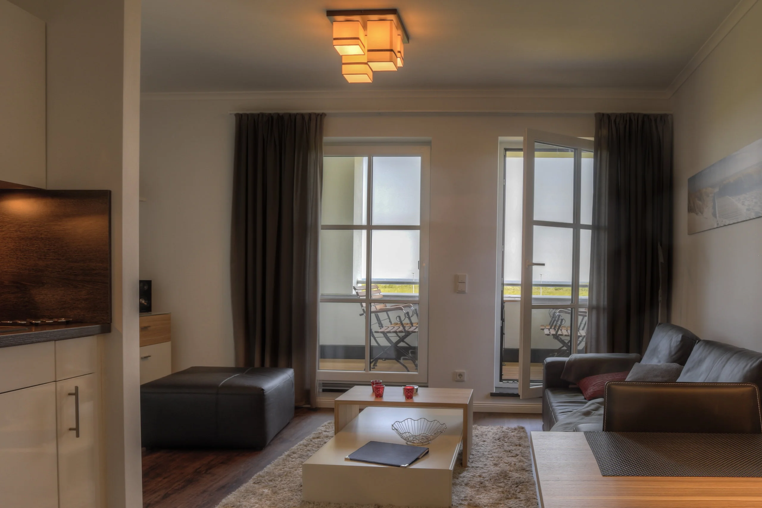 Wohnzimmer - Ferienwohnung 7 - Villa Namenlos