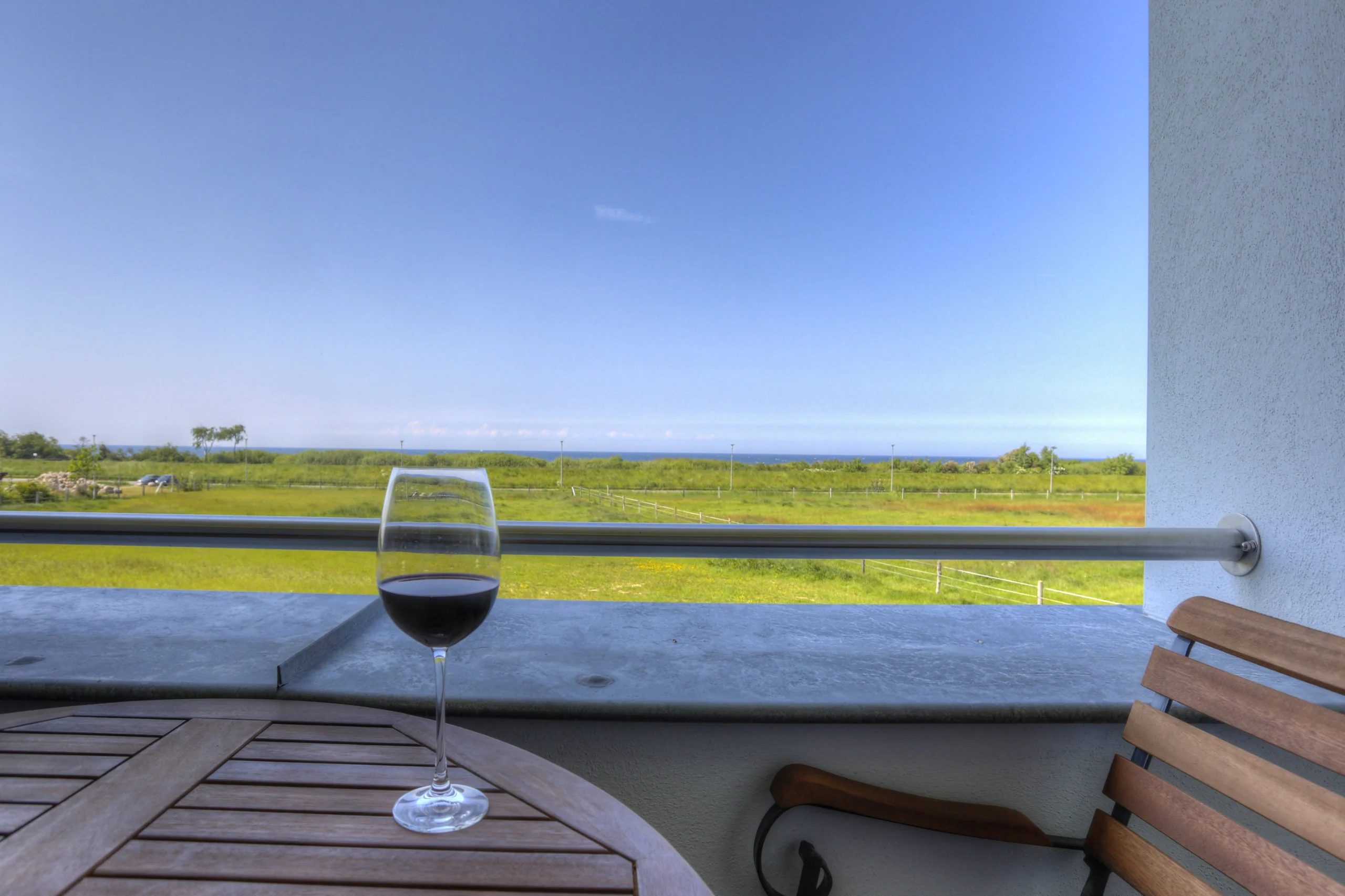 Balkon - Ferienwohnung 8 - Villa Namenlos