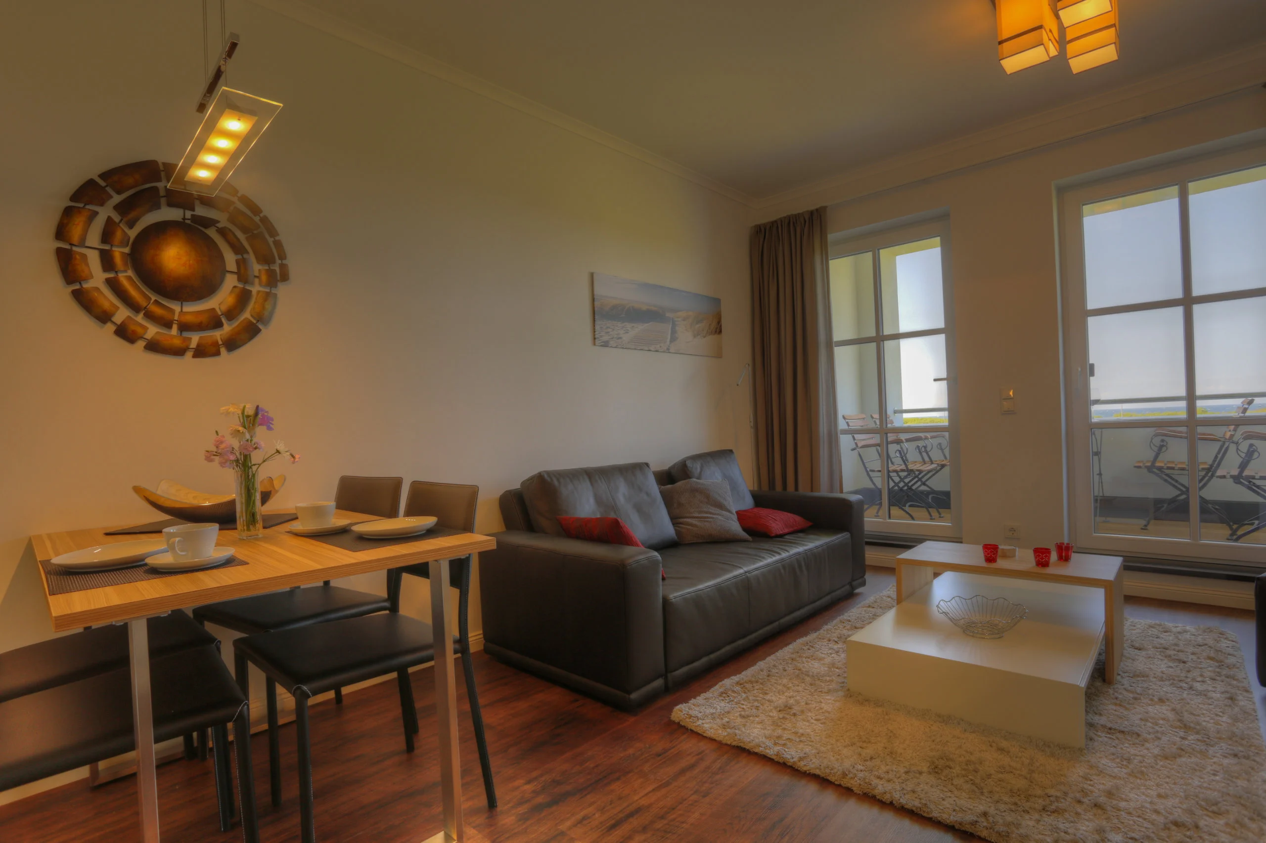 Essbereich - Ferienwohnung 8 - Villa Namenlos