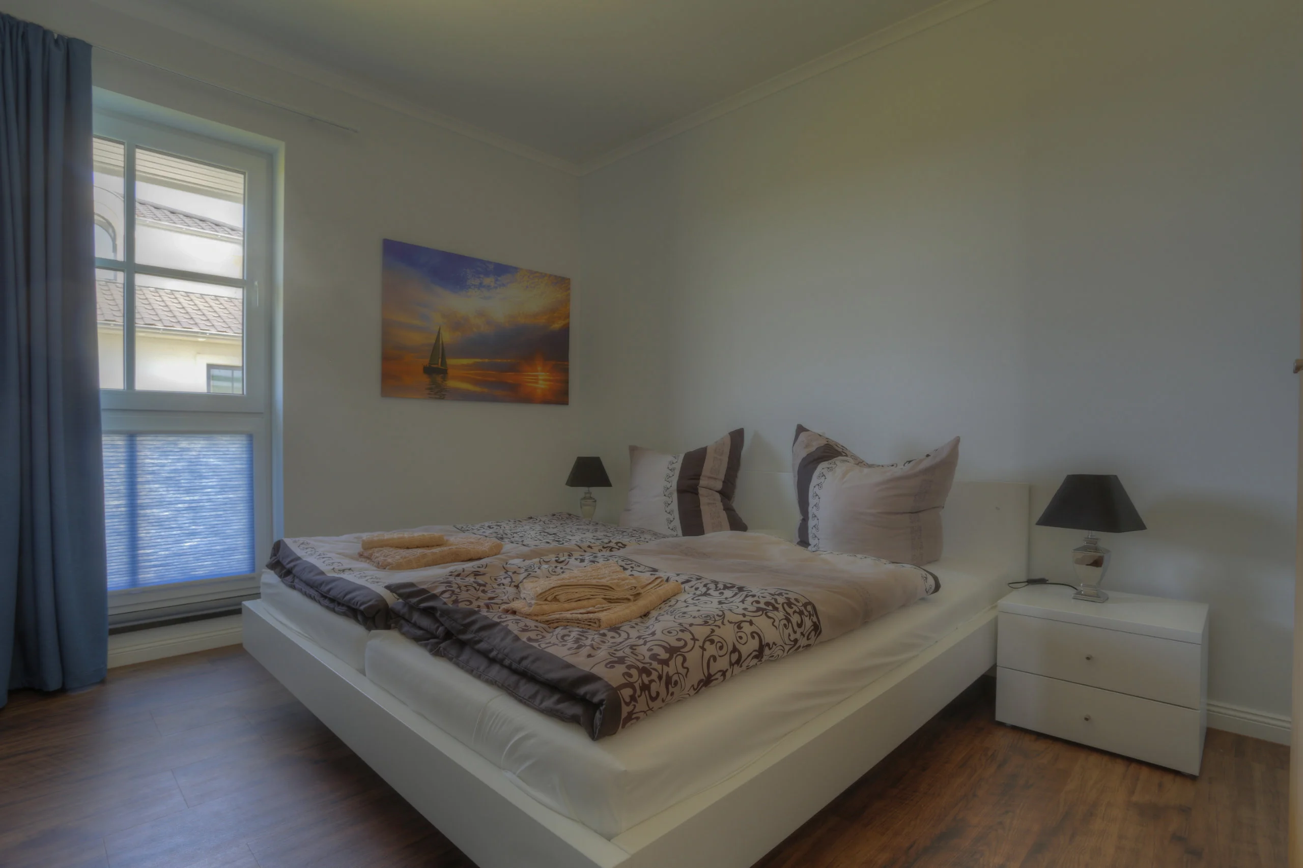 Schlafzimmer - Ferienwohnung 8 - Villa Namenlos