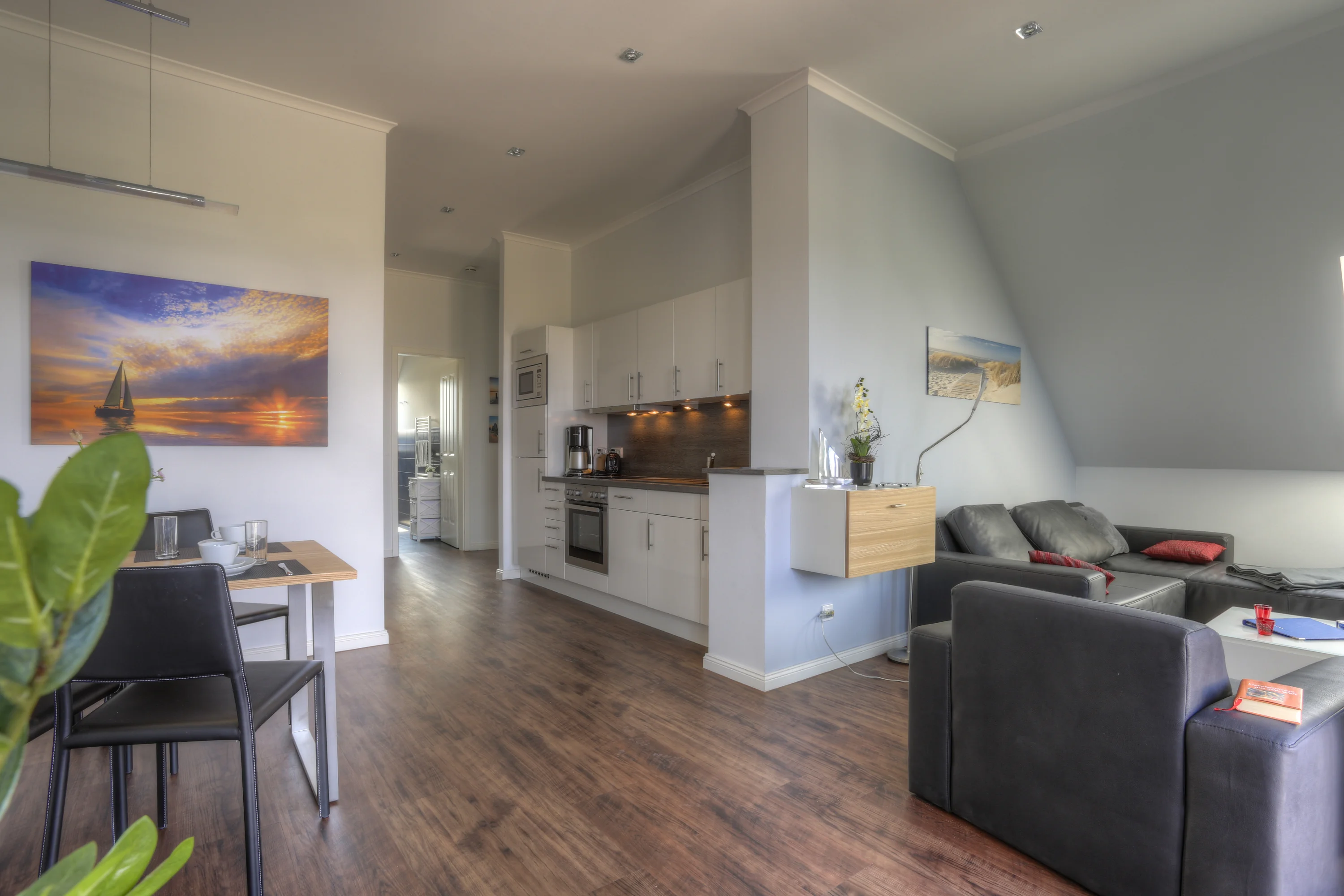 Küche - Ferienwohnung 9 - Villa Namenlos