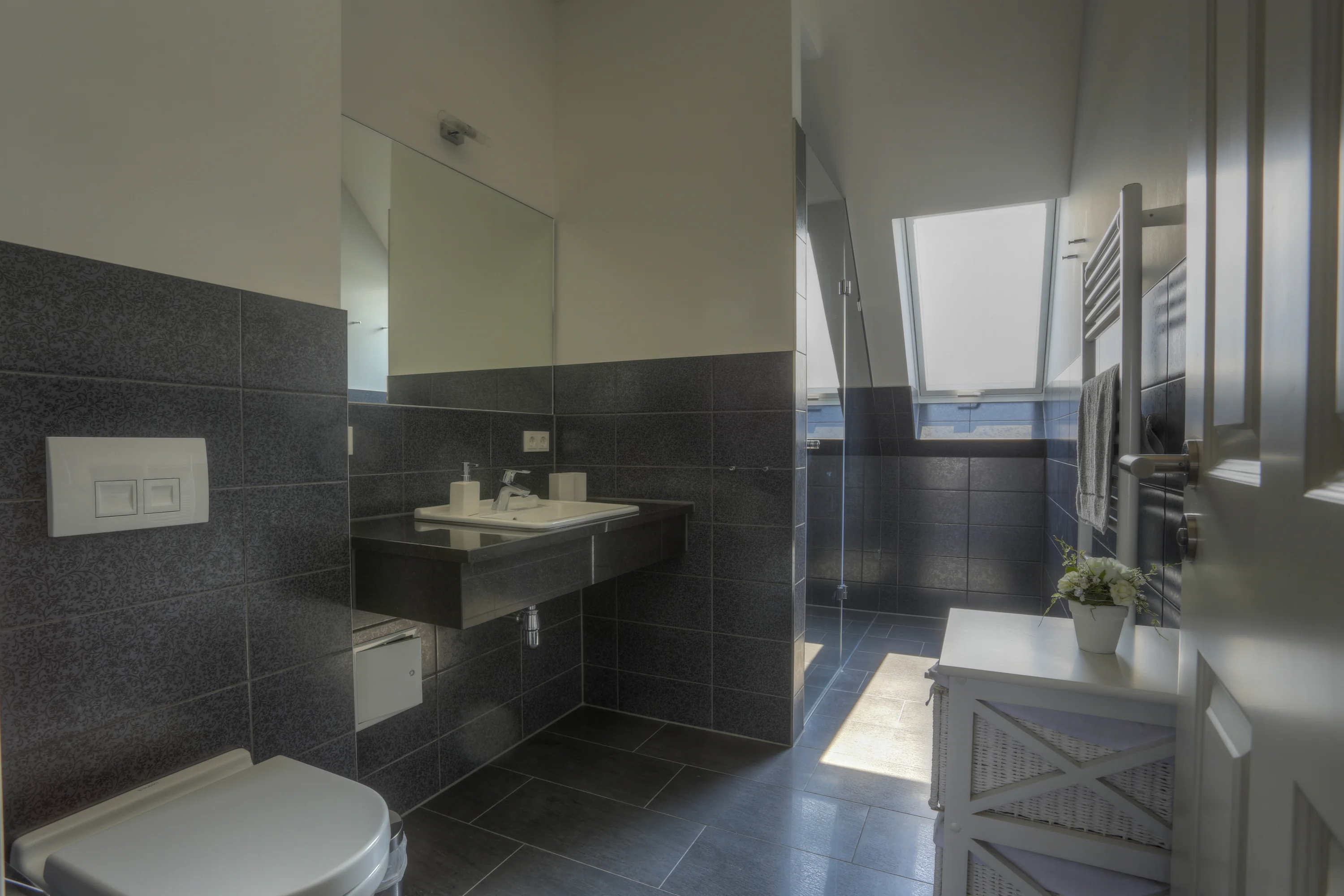 Badezimmer - Ferienwohnung 9 - Villa Namenlos