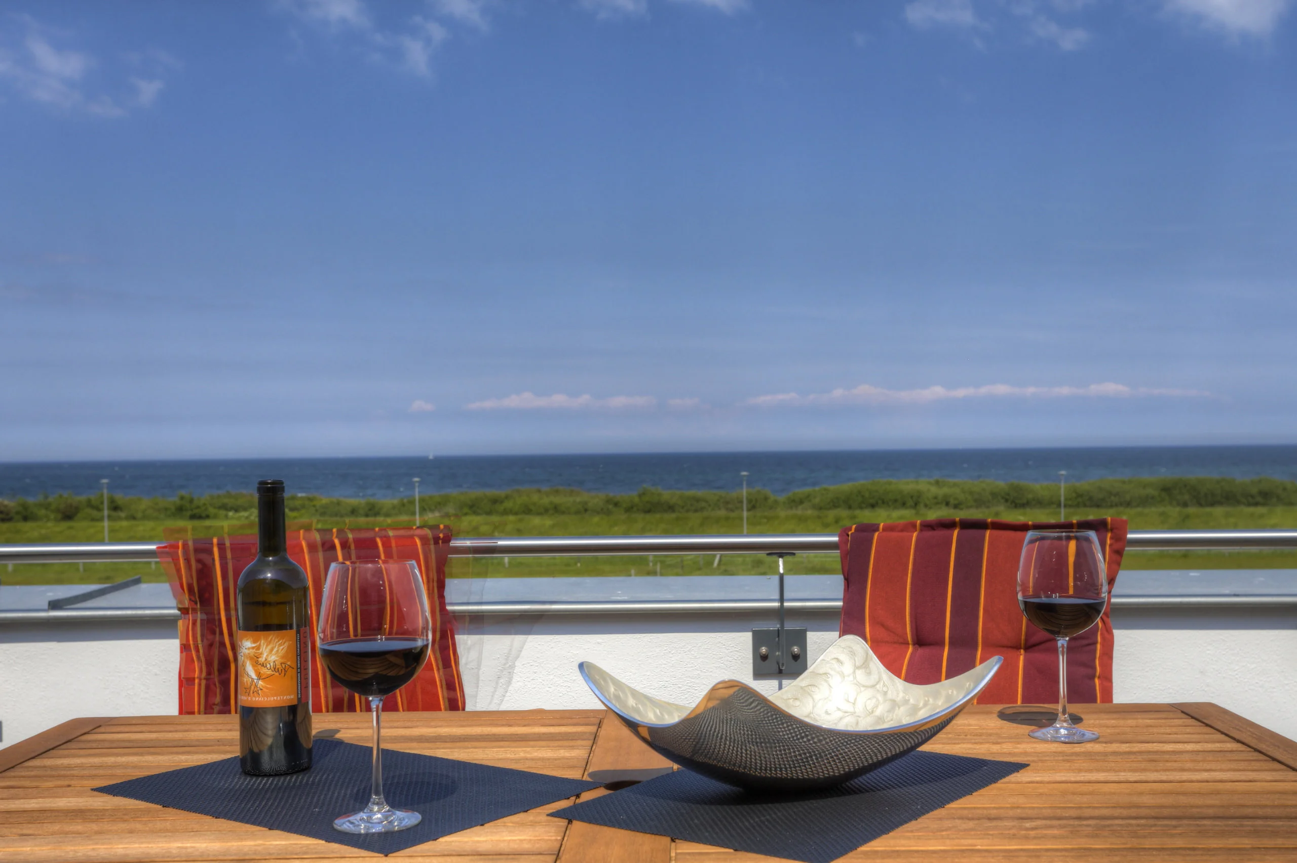 Dachterrasse - Ferienwohnung 10 - Villa Namenlos