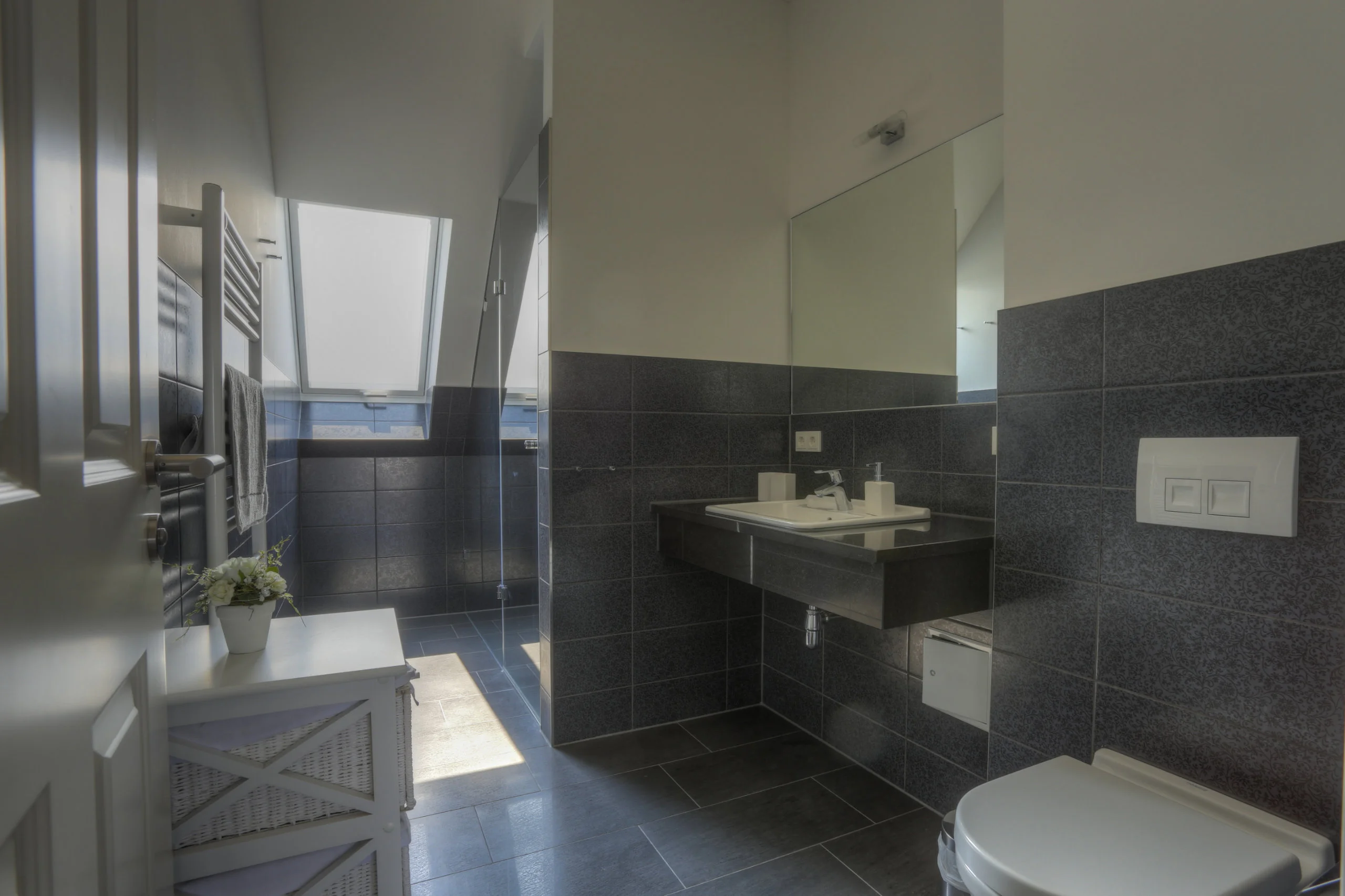 Badezimmer - Ferienwohnung 10 - Villa Namenlos