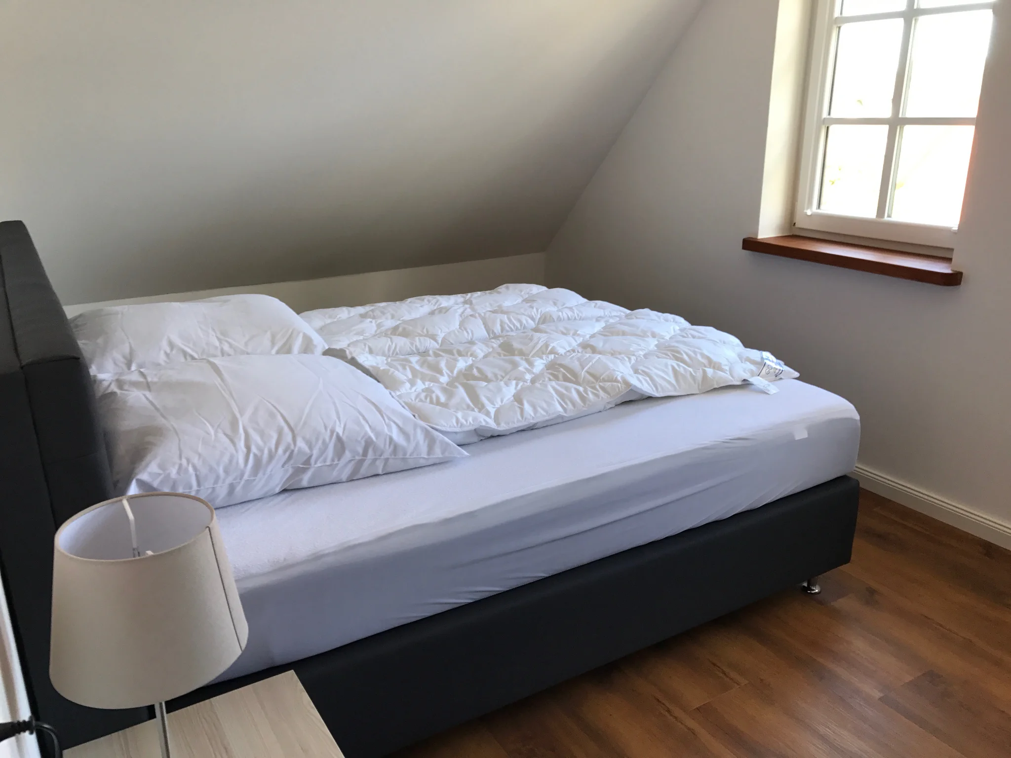 Schlafzimmer - Rechte Doppelhaushälfte - Ferienhaus Nordwind