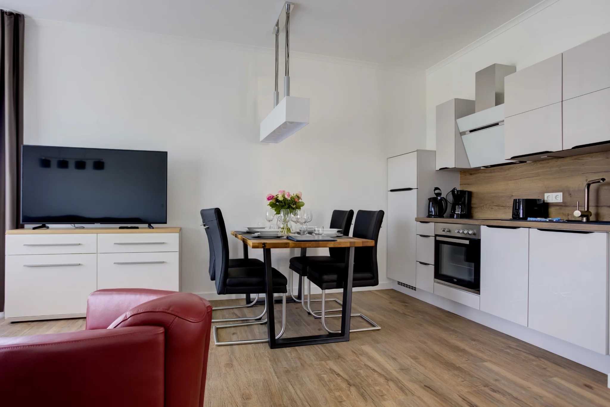 Küche - Ferienwohnung 1 - Villa Zeitlos