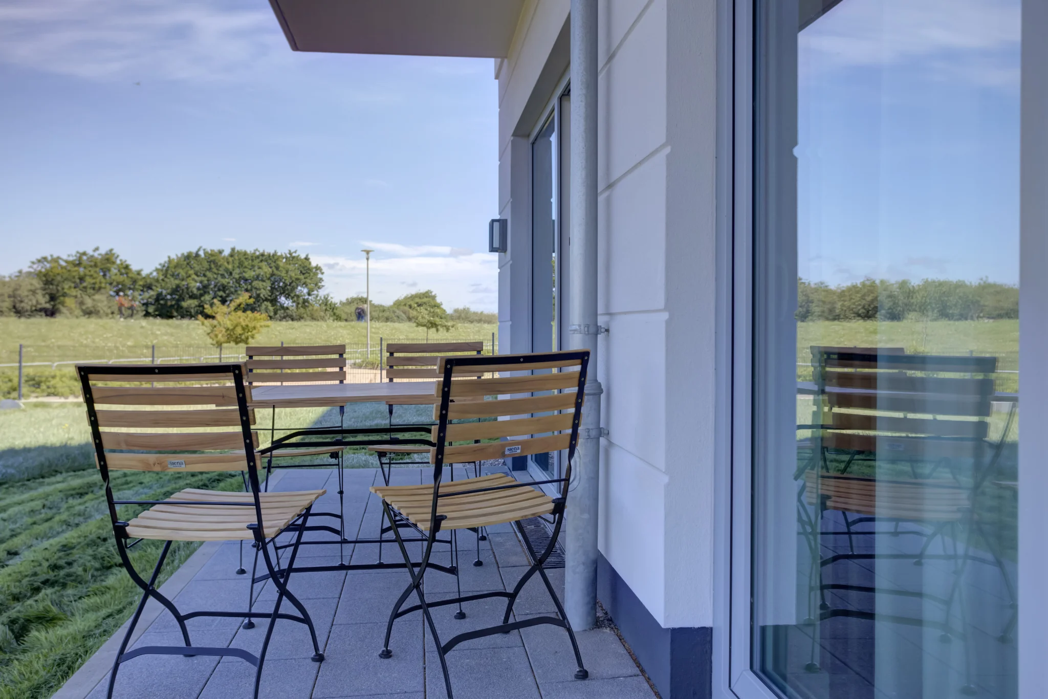 Terrasse - Ferienwohnung 1 - Villa Zeitlos