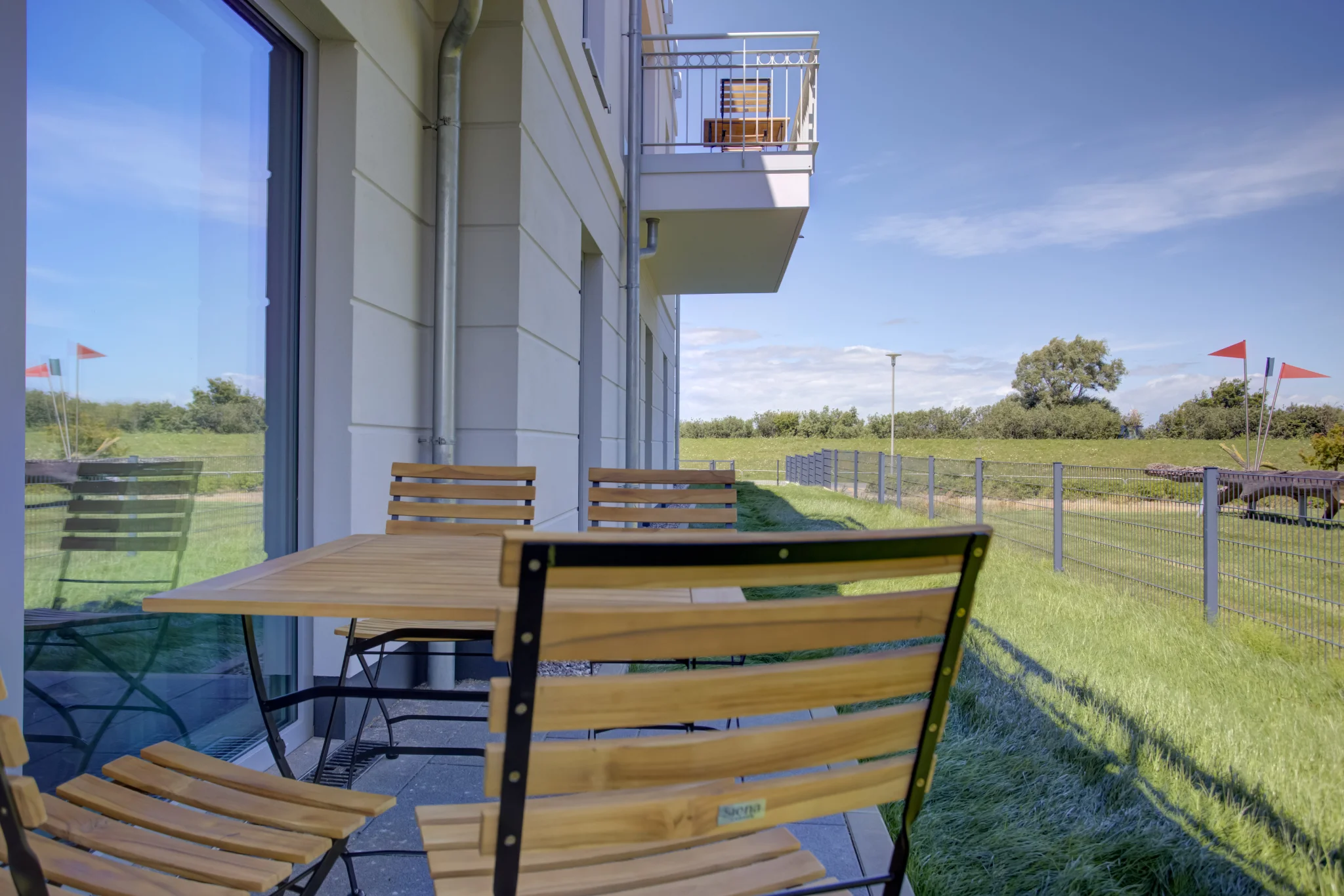 Terrasse - Ferienwohnung 3 - Villa Zeitlos