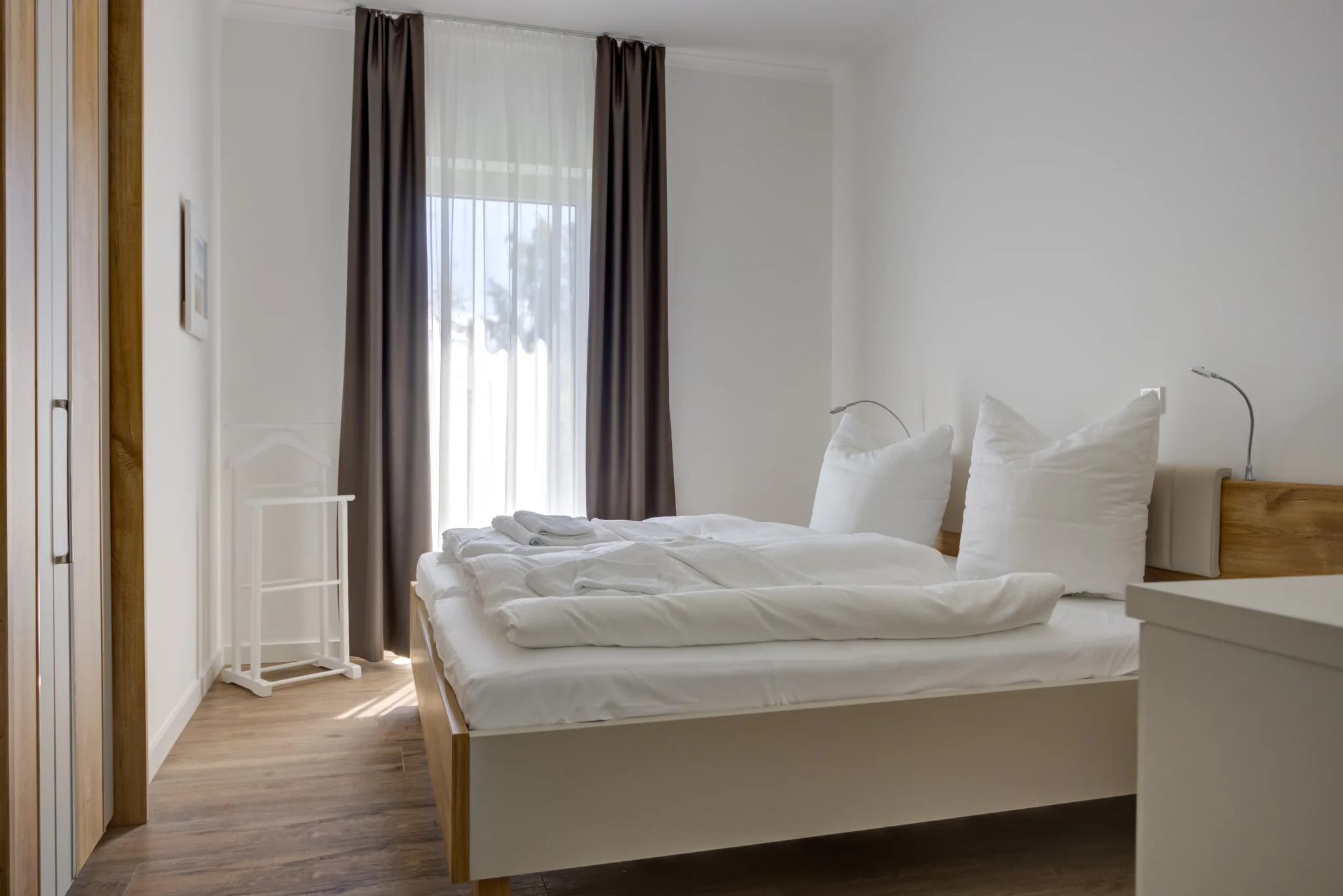 Schlafzimmer - Ferienwohnung 3 - Villa Zeitlos