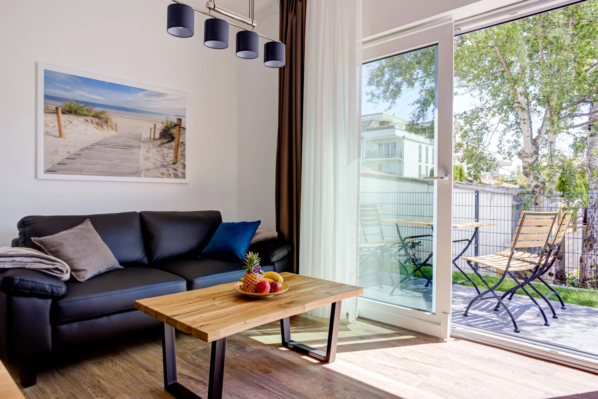 Wohnzimmer - Ferienwohnung 4 - Villa Zeitlos