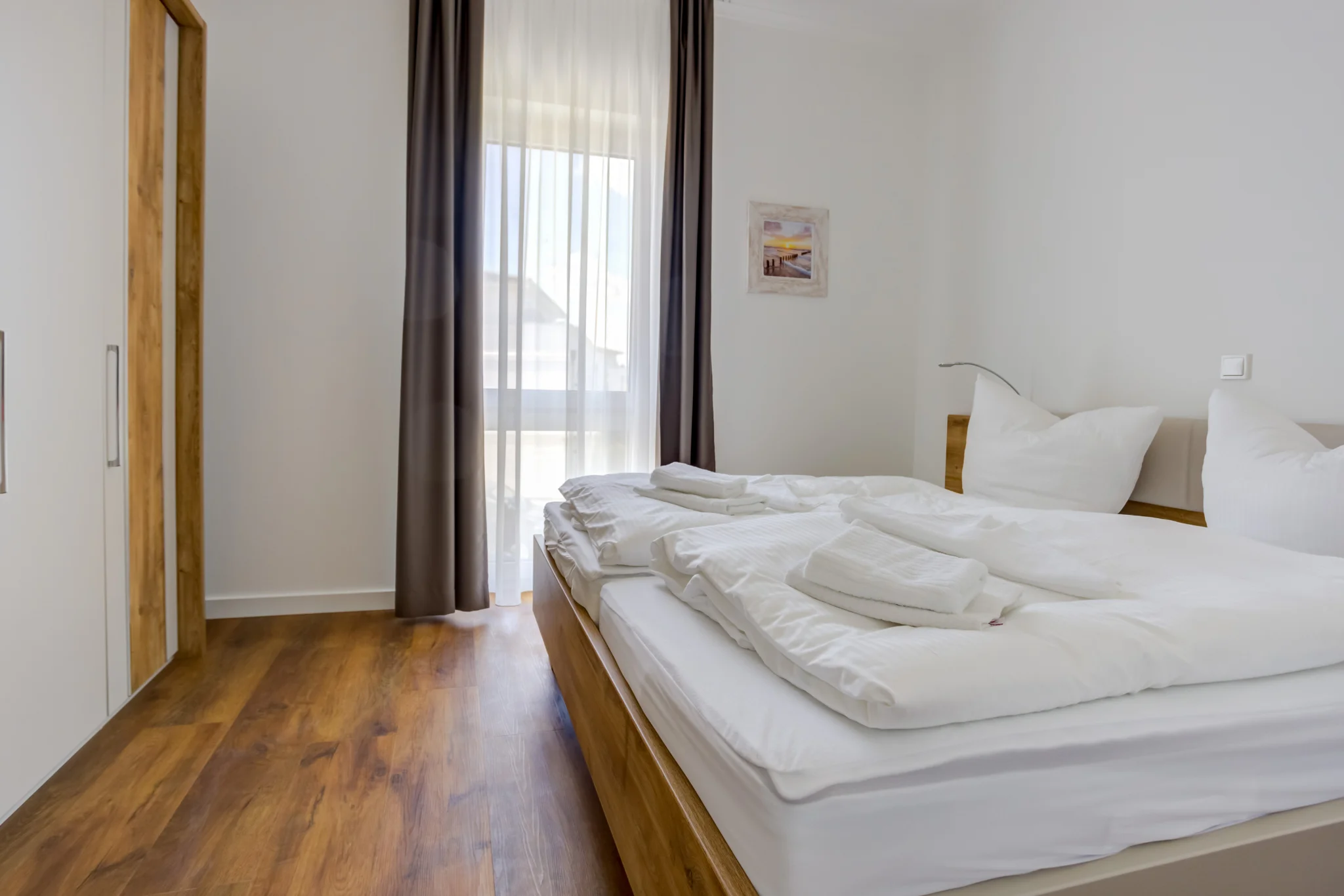 Schlafzimmer - Ferienwohnung 5 - Villa Zeitlos