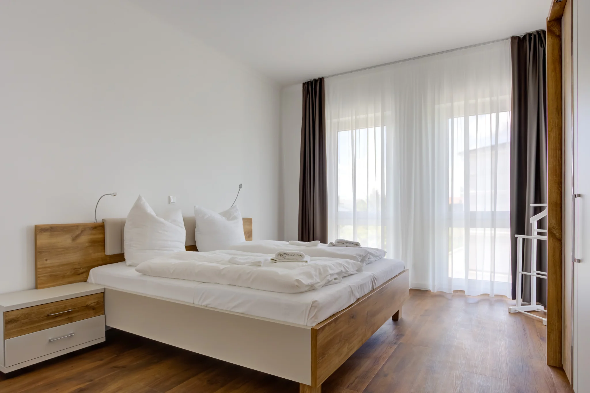 Schlafzimmer - Ferienwohnung 5 - Villa Zeitlos
