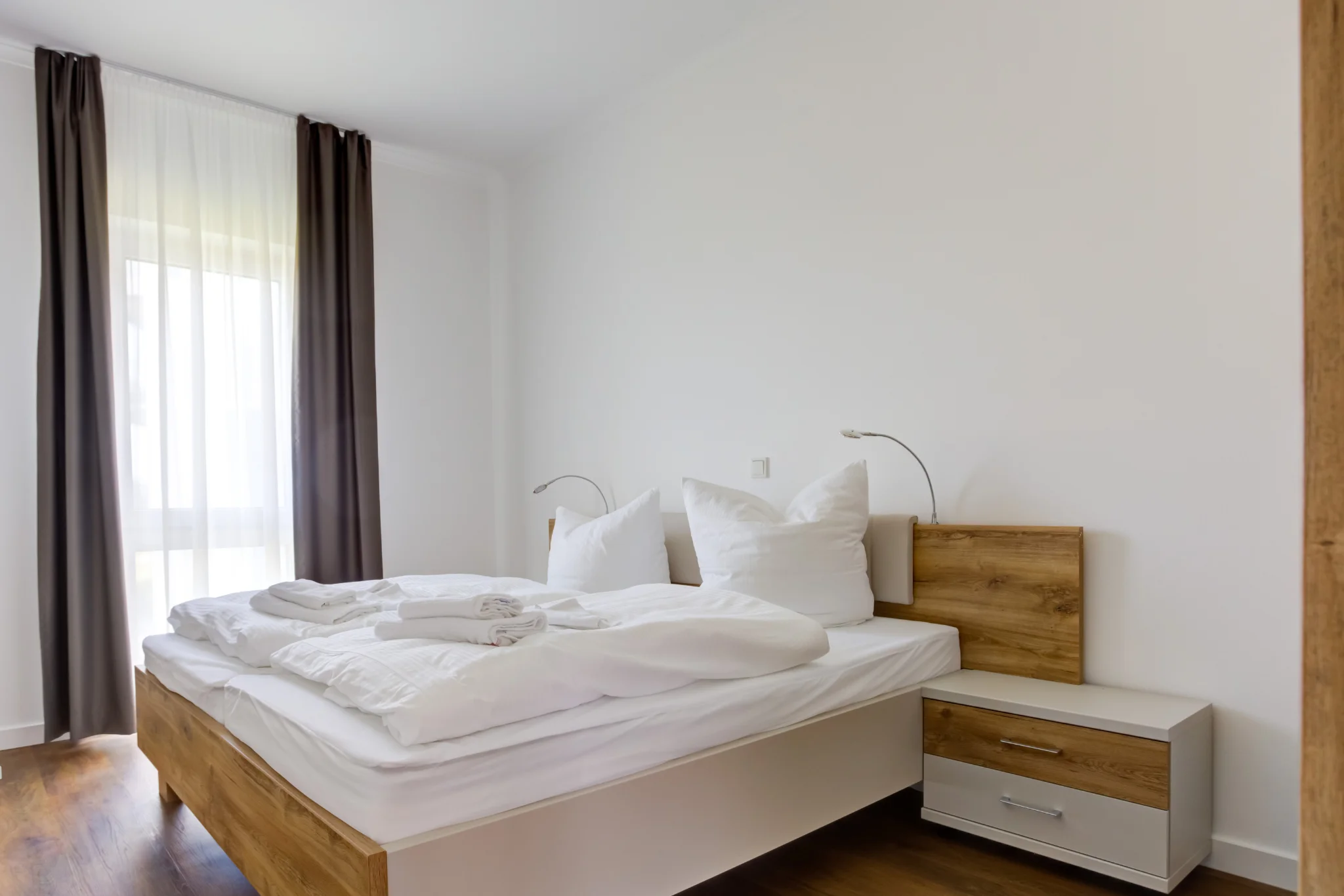 Schlafzimmer - Ferienwohnung 6 - Villa Zeitlos