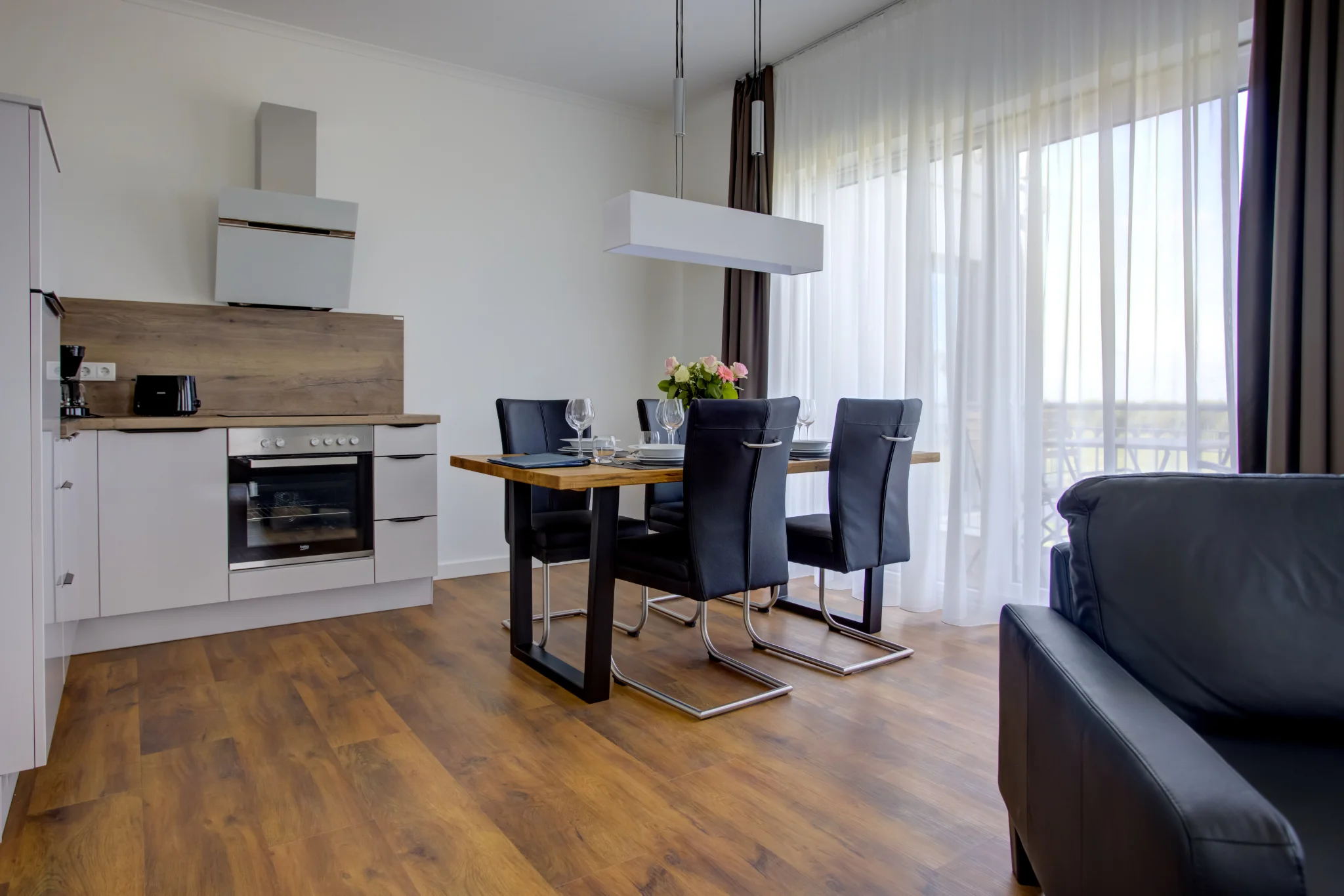 Essbereich - Ferienwohnung 6 - Villa Zeitlos