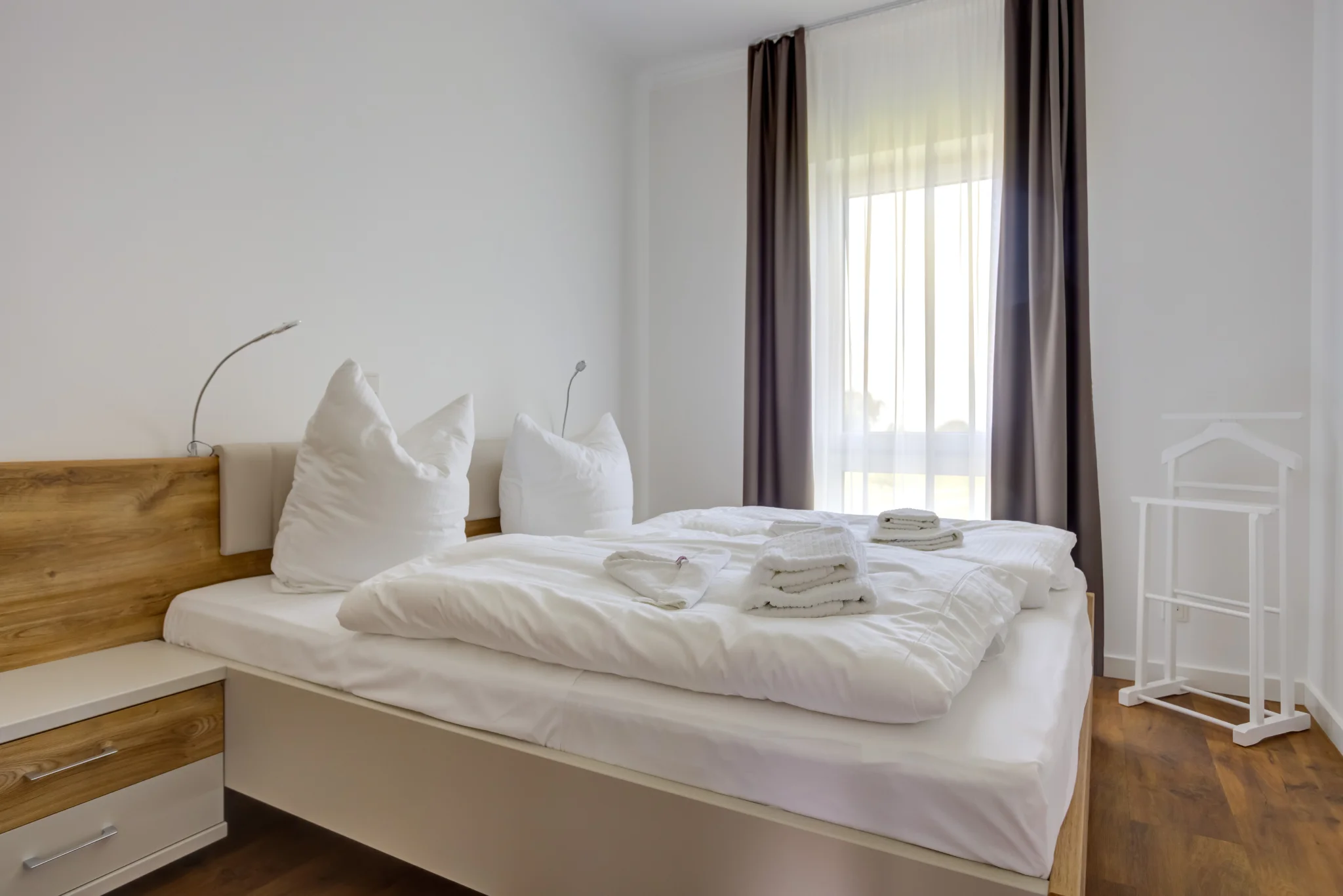 Schlafzimmer - Ferienwohnung 6 - Villa Zeitlos
