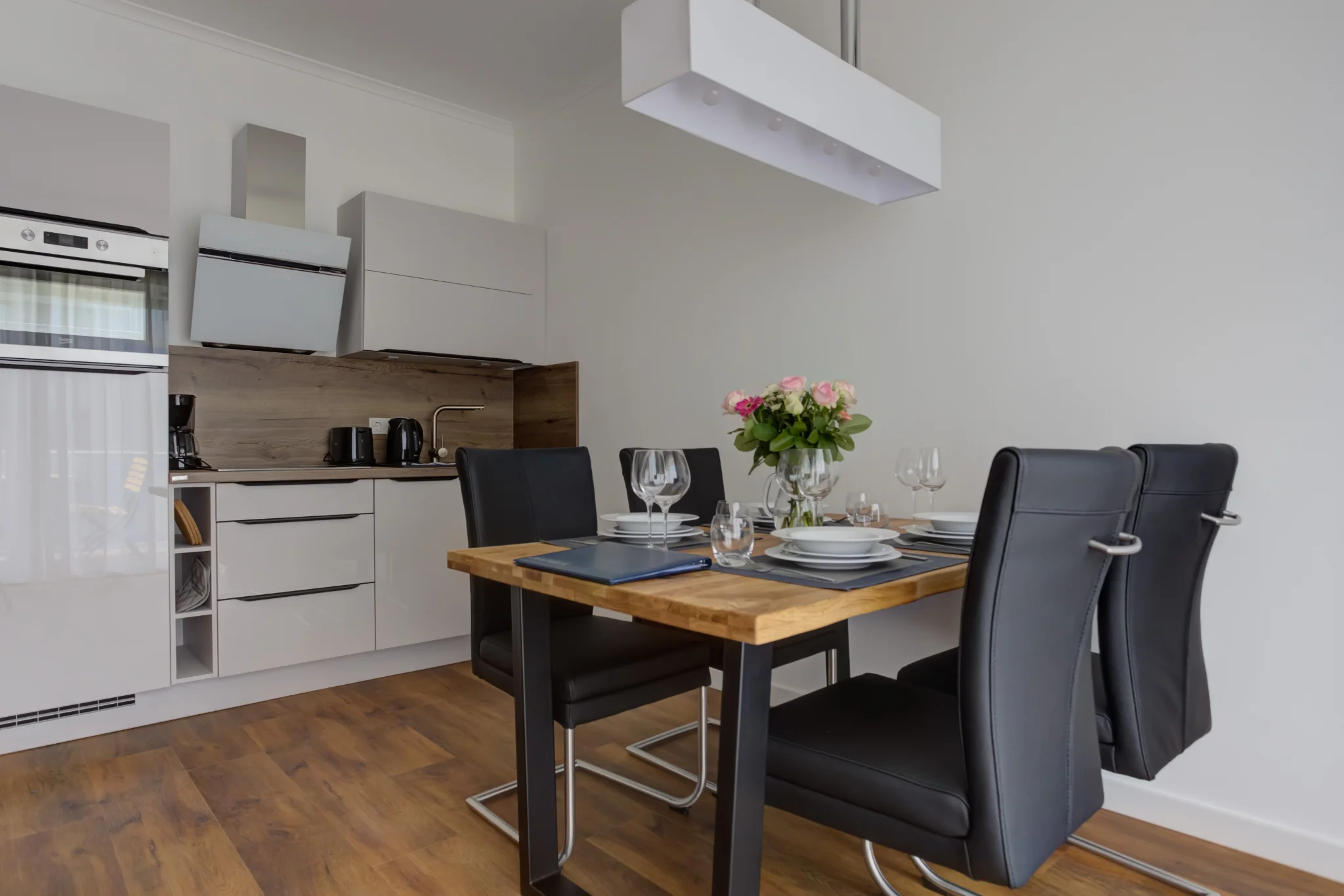Küche - Ferienwohnung 8 - Villa Zeitlos
