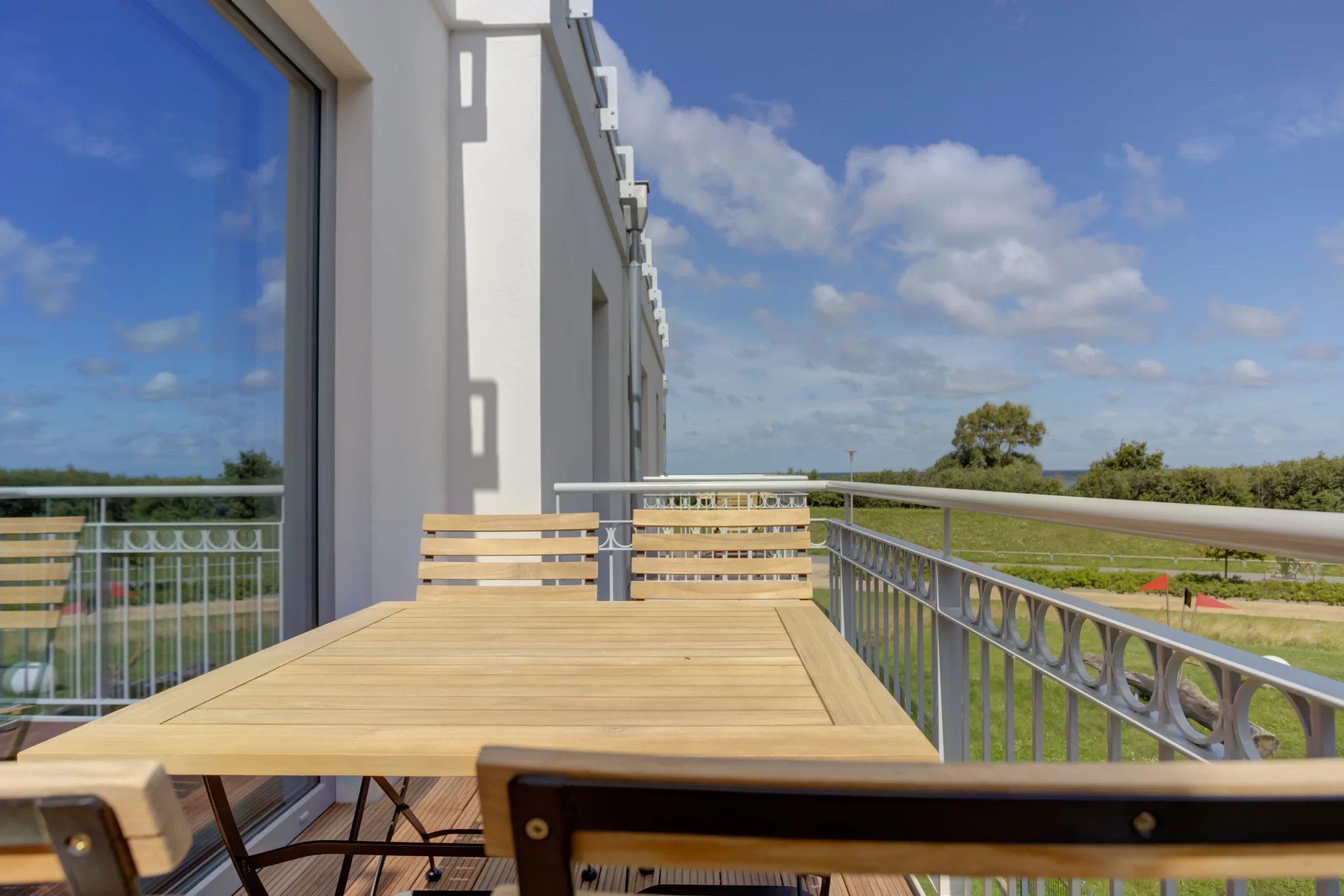Balkon - Ferienwohnung 8 - Villa Zeitlos