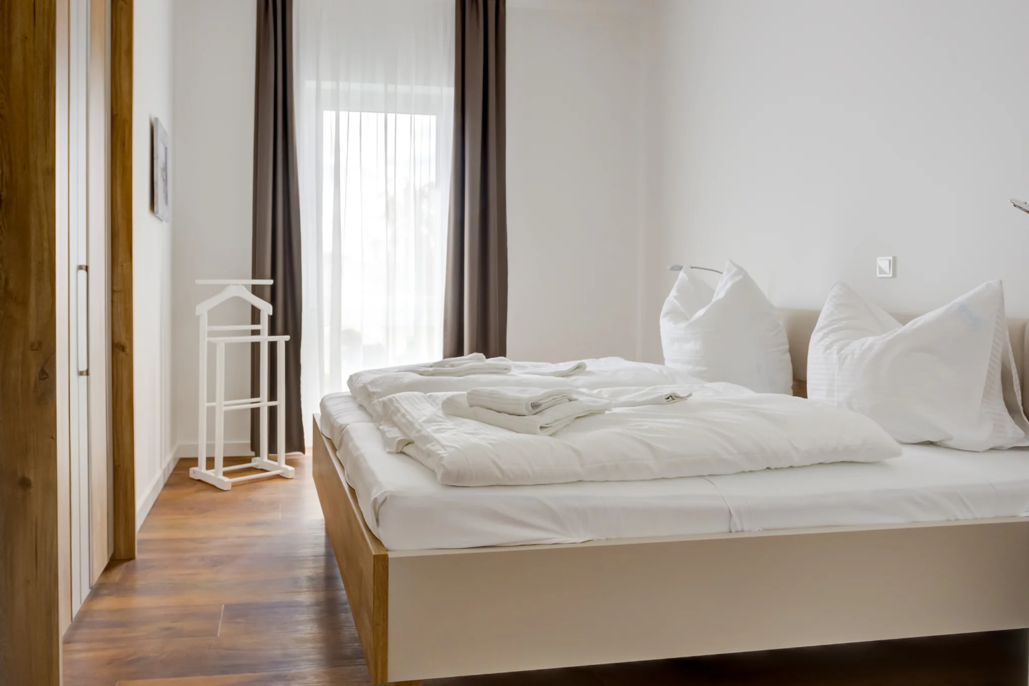 Schlafzimmer - Ferienwohnung 8 - Villa Zeitlos