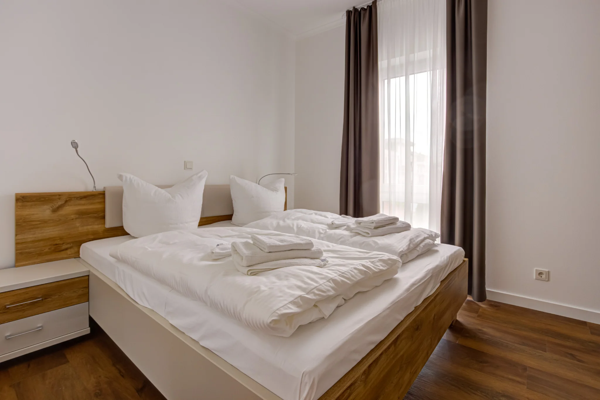 Schlafzimmer - Ferienwohnung 9 - Villa Zeitlos