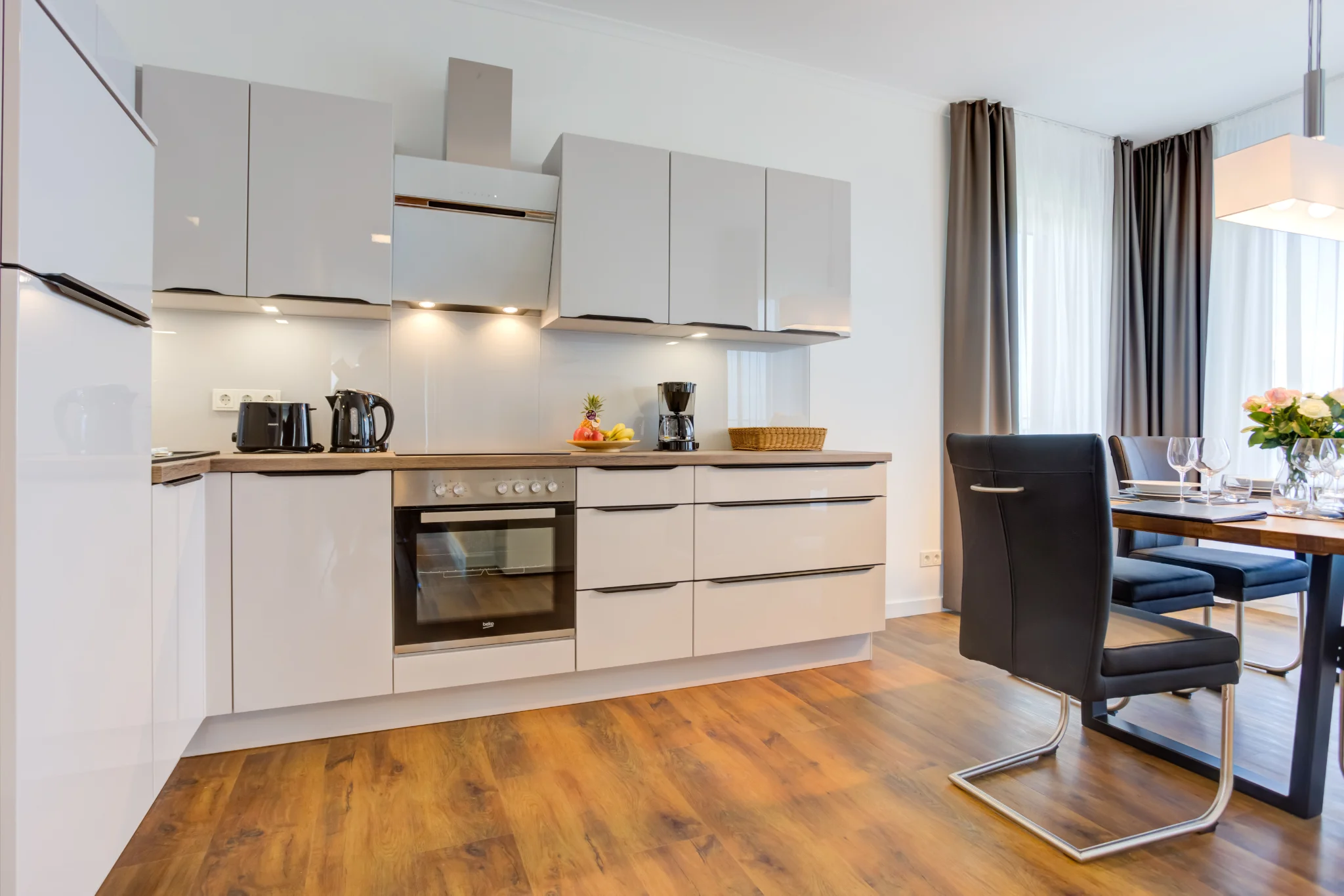 Küche - Ferienwohnung 10 - Villa Zeitlos