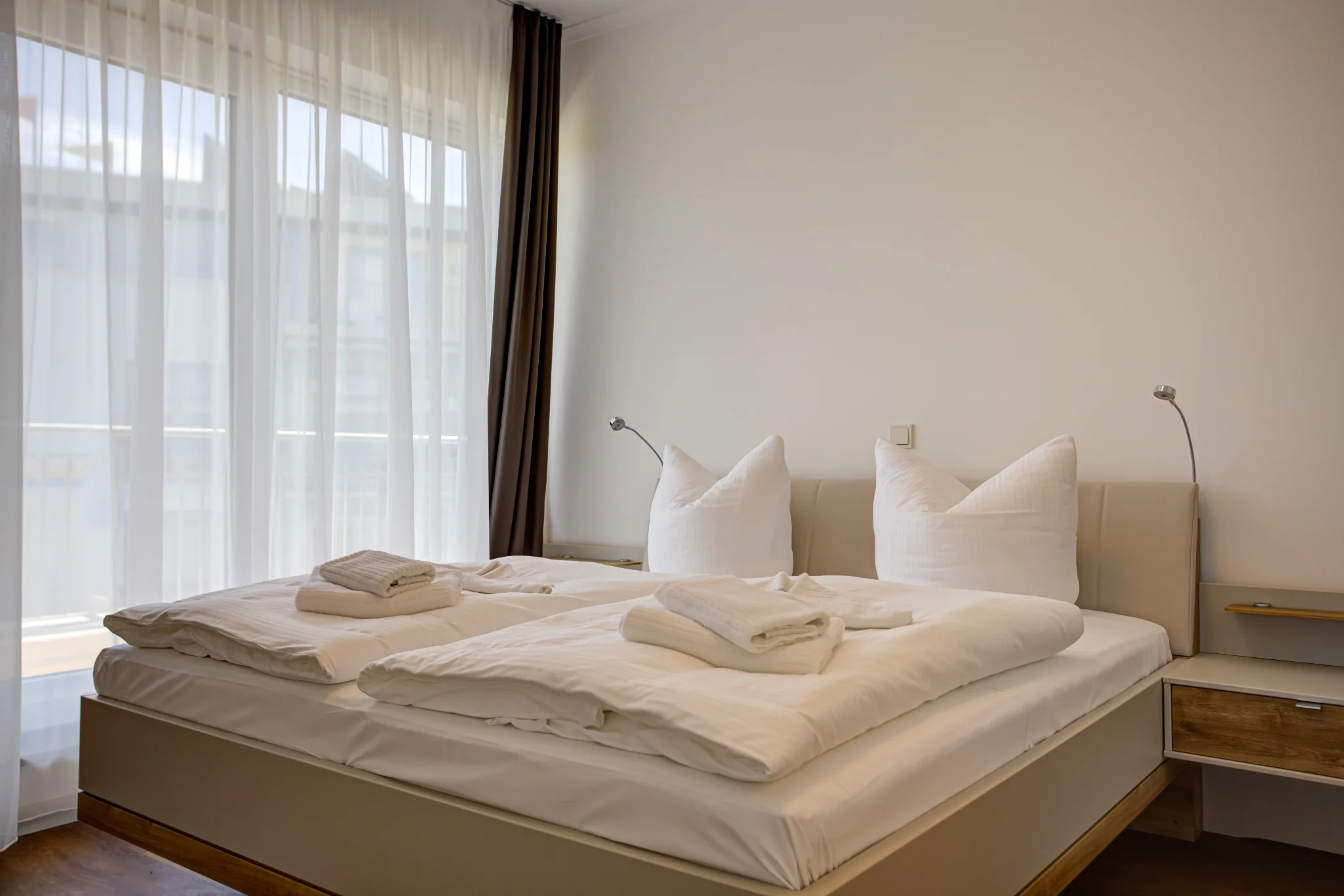 Schlafzimmer - Ferienwohnung 10 - Villa Zeitlos