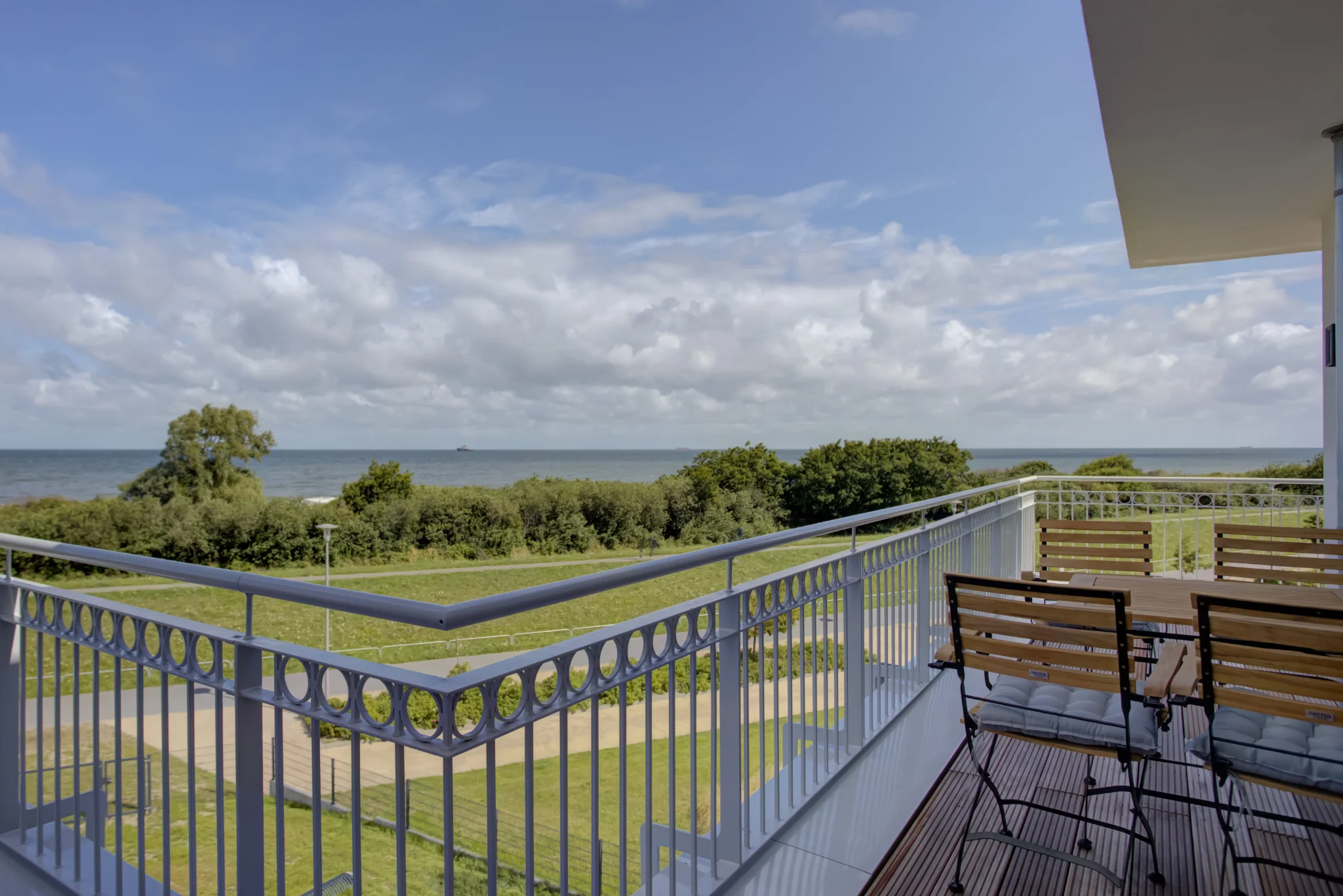 Dachterrasse - Ferienwohnung 10 - Villa Zeitlos