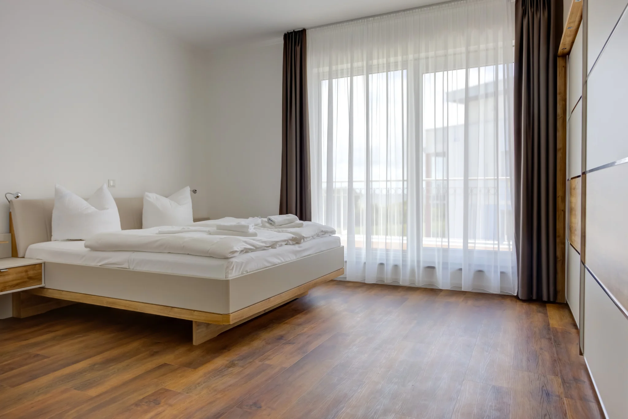 Schlafzimmer - Ferienwohnung 11 - Villa Zeitlos