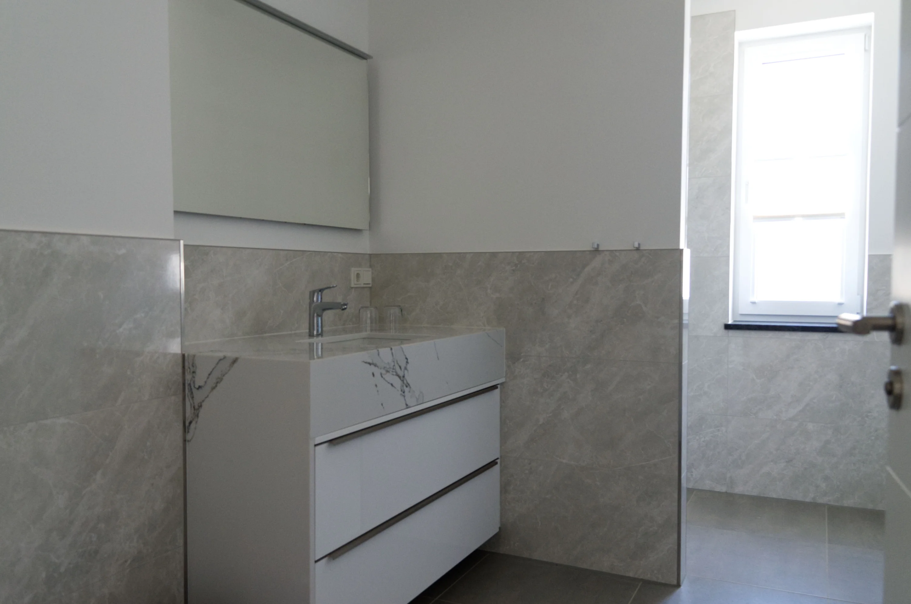 Badezimmer - Ferienwohnung 1 - Villa Insel