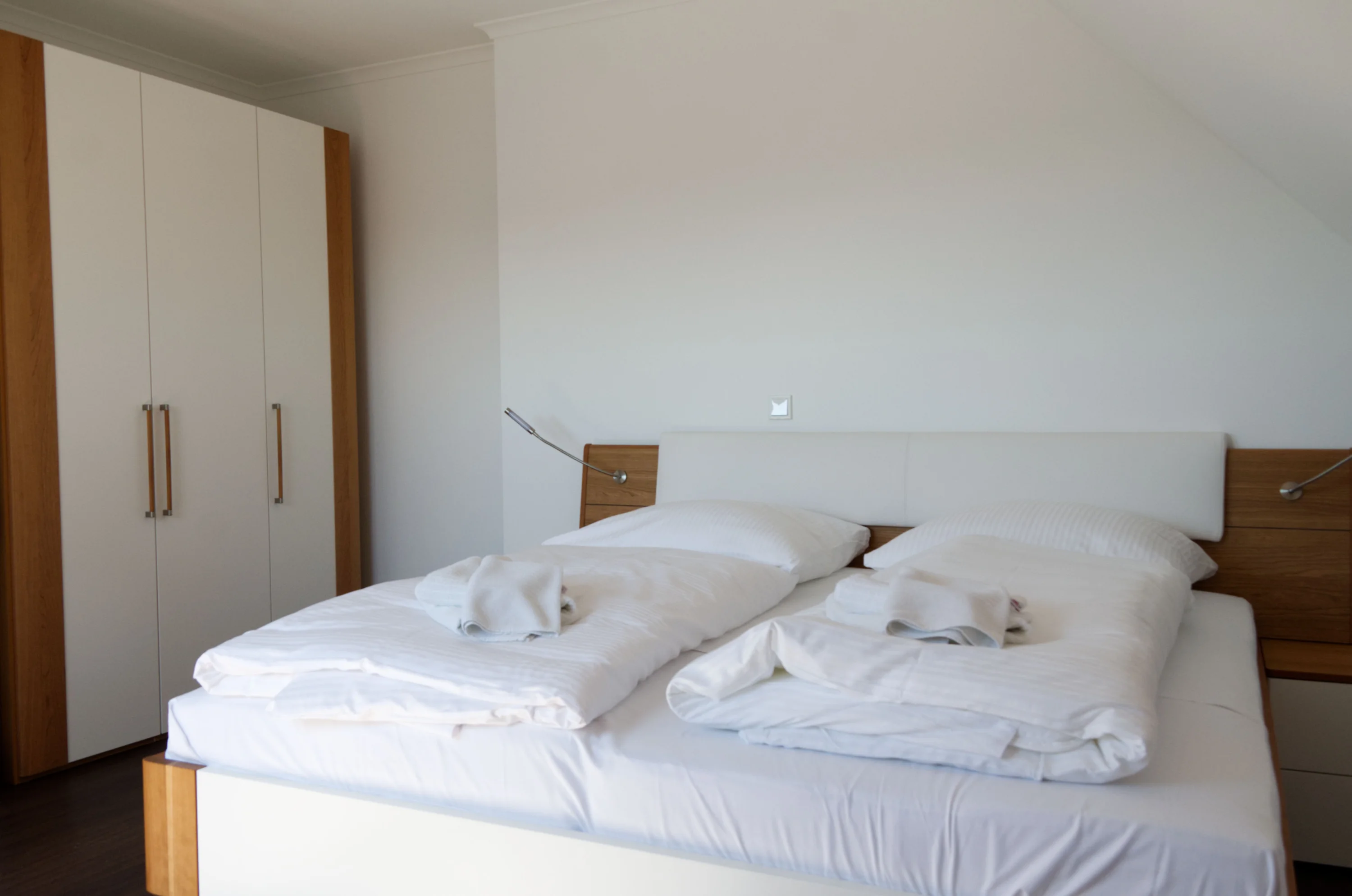Schlafzimmer - Ferienwohnung 3 - Villa Insel
