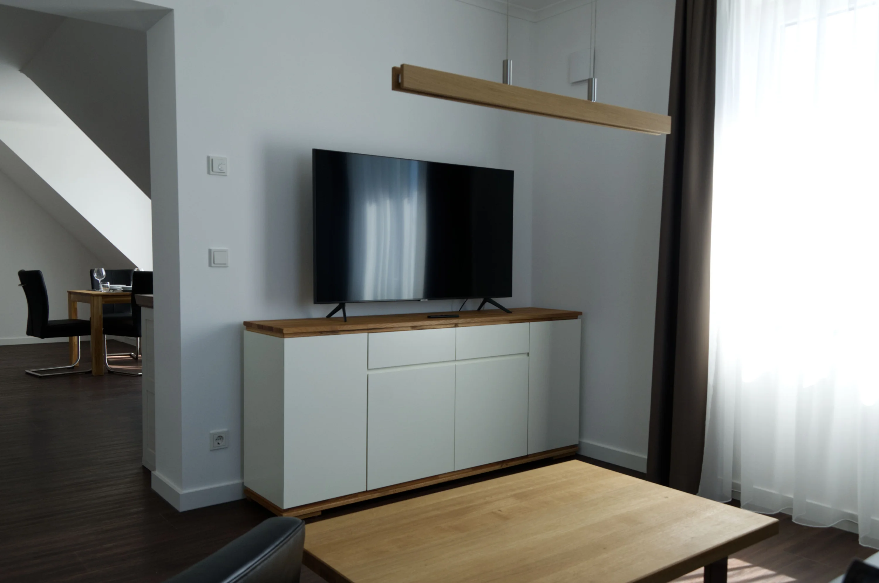 Wohnzimmer - Ferienwohnung 3 - Villa Insel
