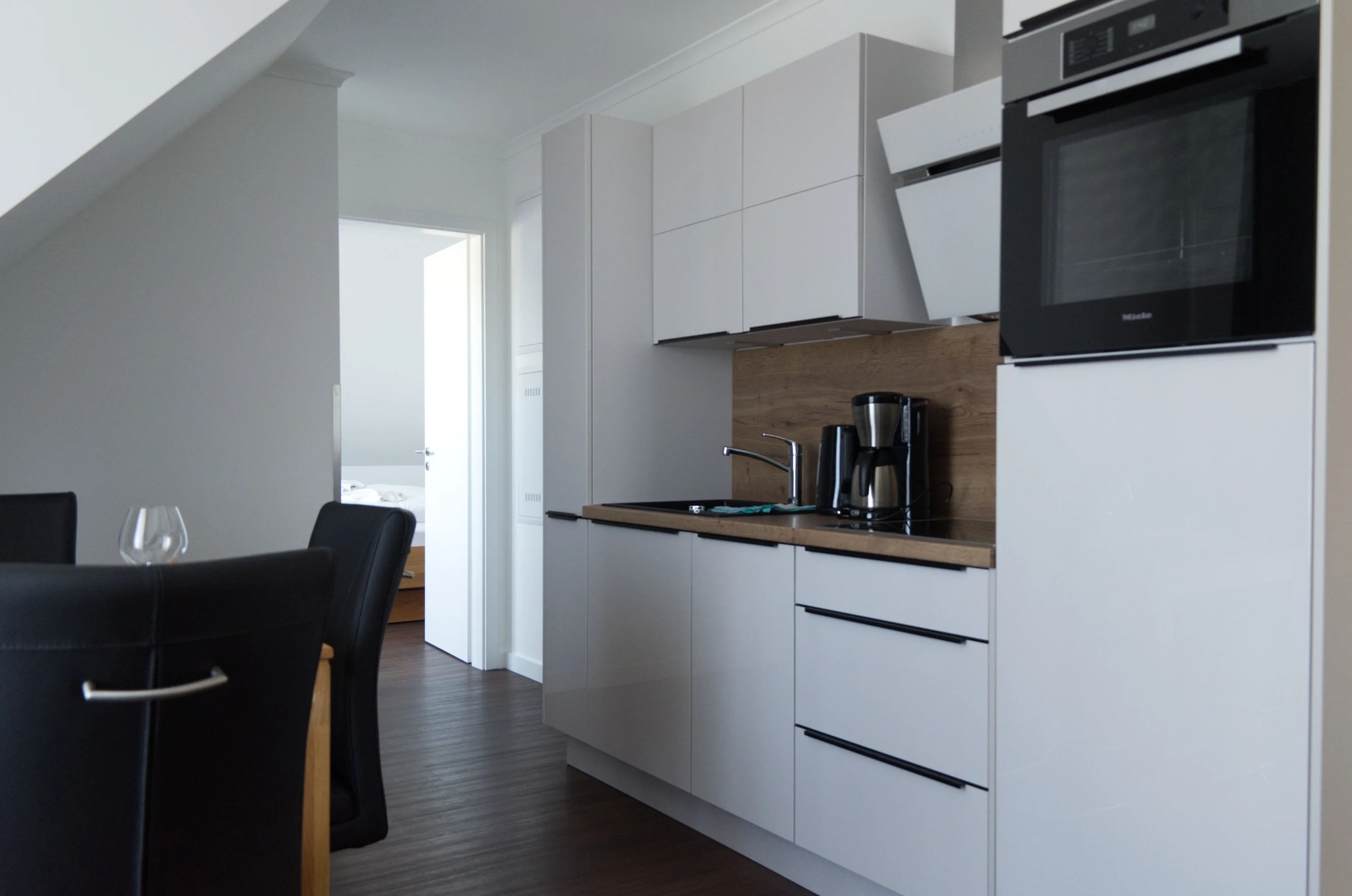 Küche - Ferienwohnung 4 - Villa Insel