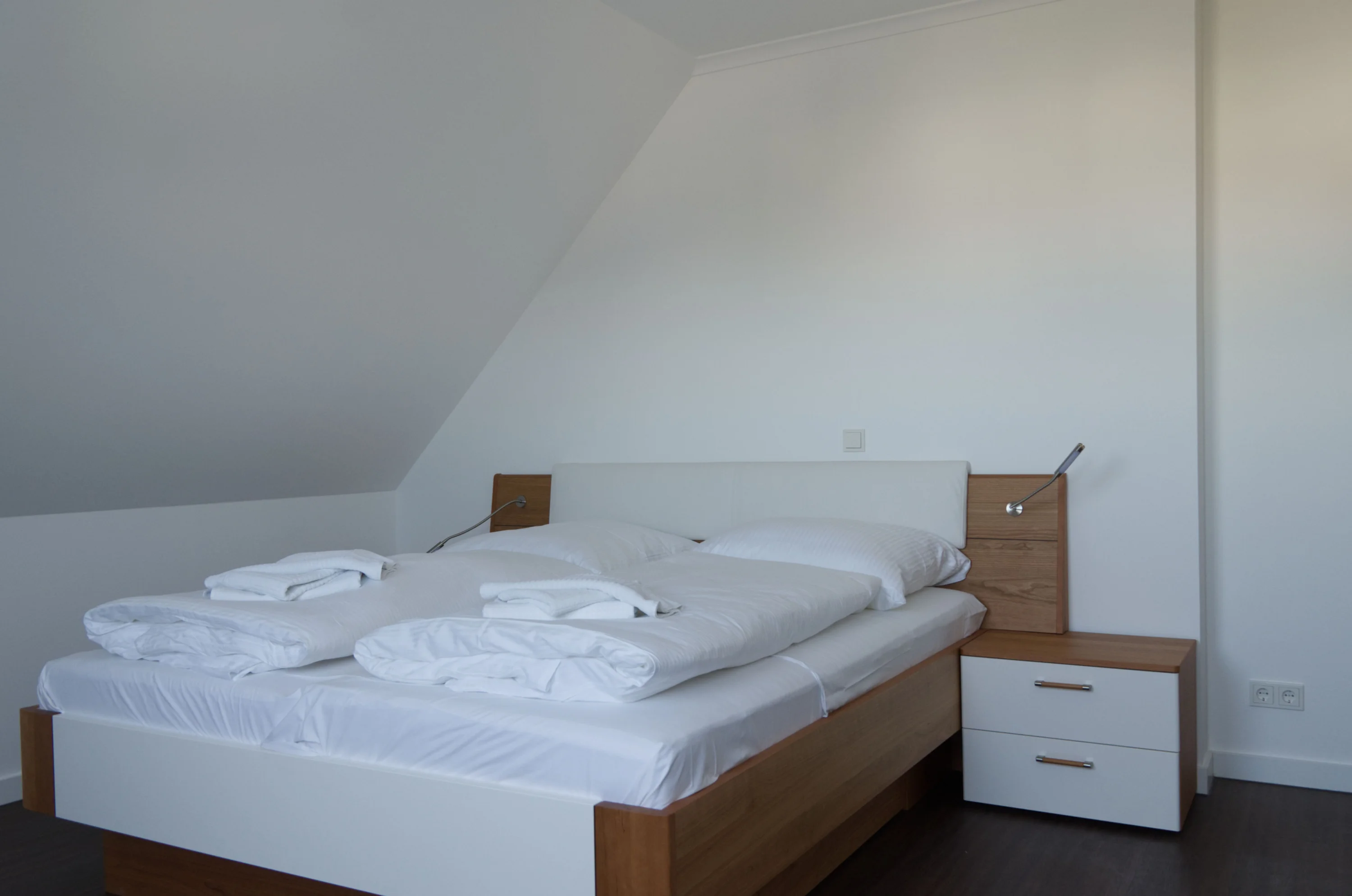 Schlafzimmer - Ferienwohnung 4 - Villa Insel