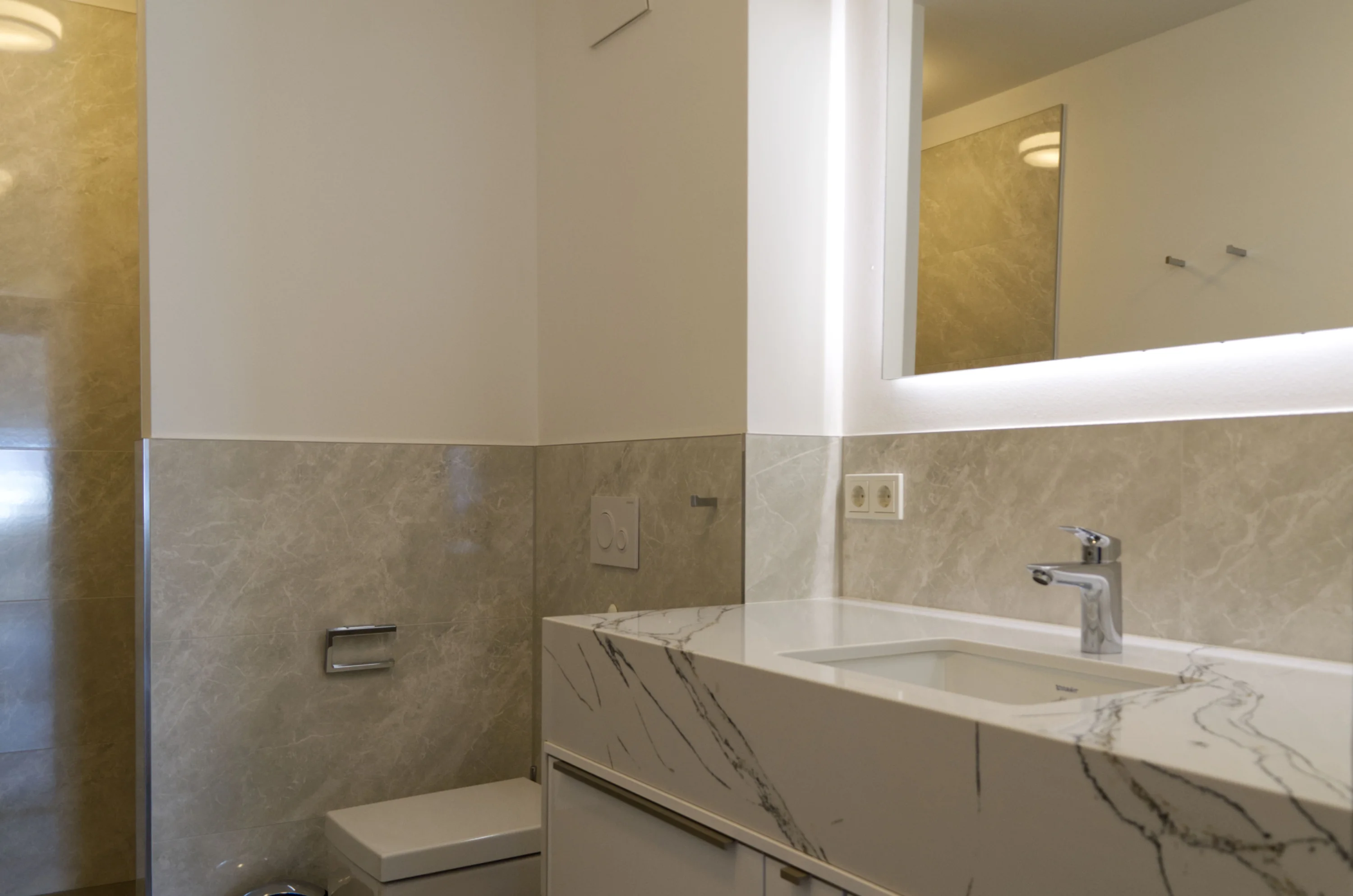 Badezimmer - Ferienwohnung 4 - Villa Insel