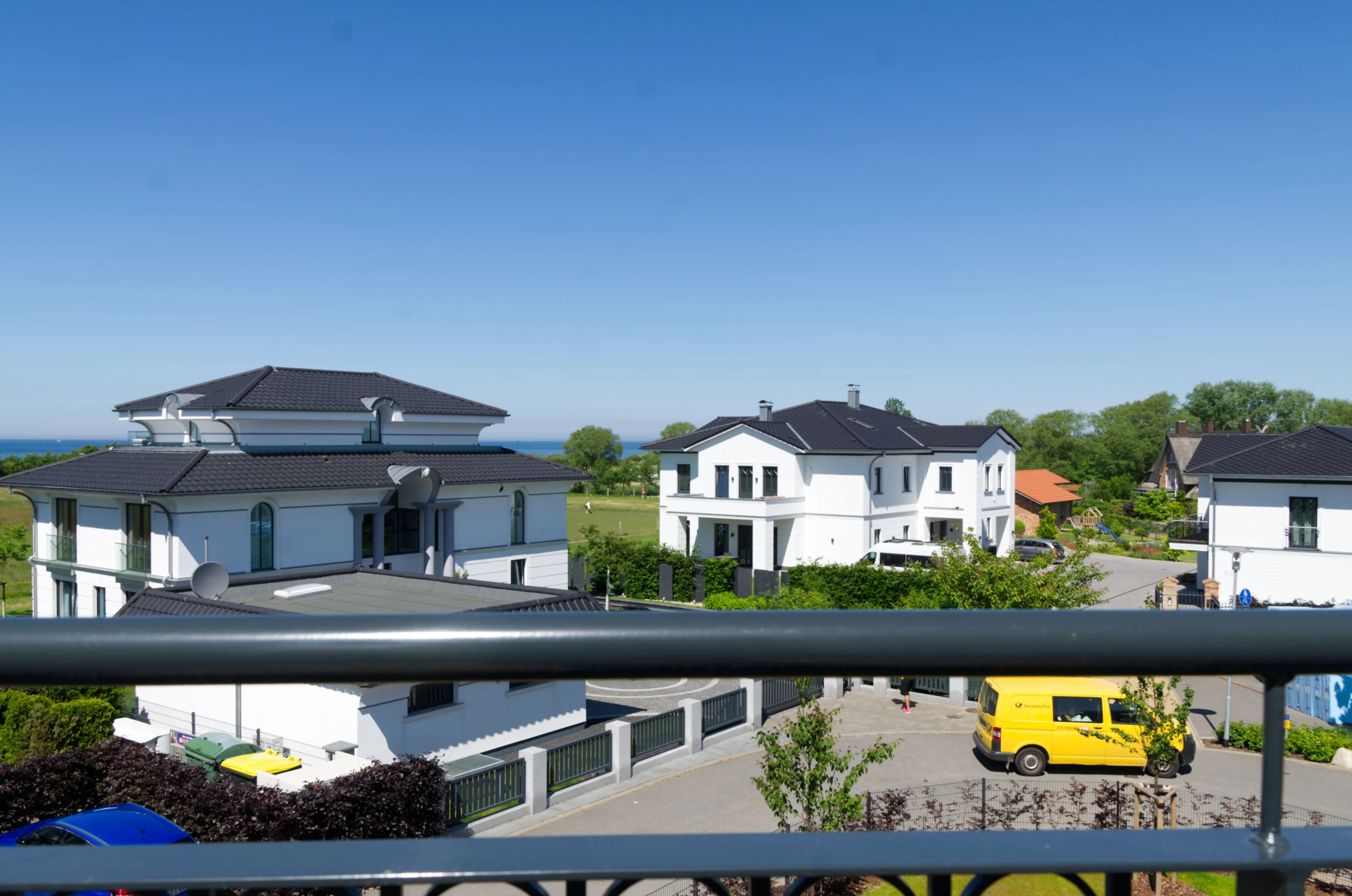 Balkon - Ferienwohnung 4 - Villa Insel