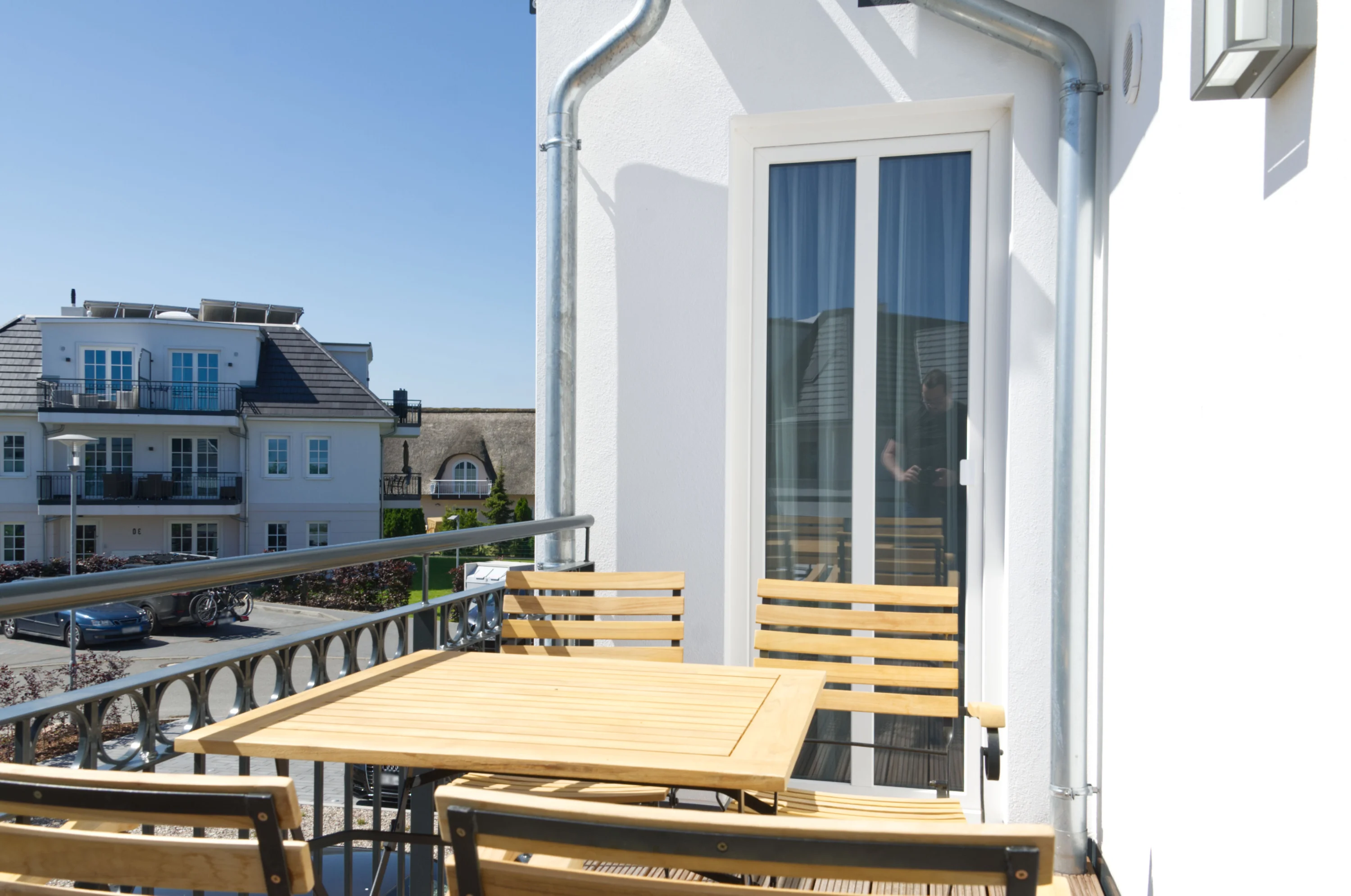 Balkon - Ferienwohnung 2 - Villa Insel