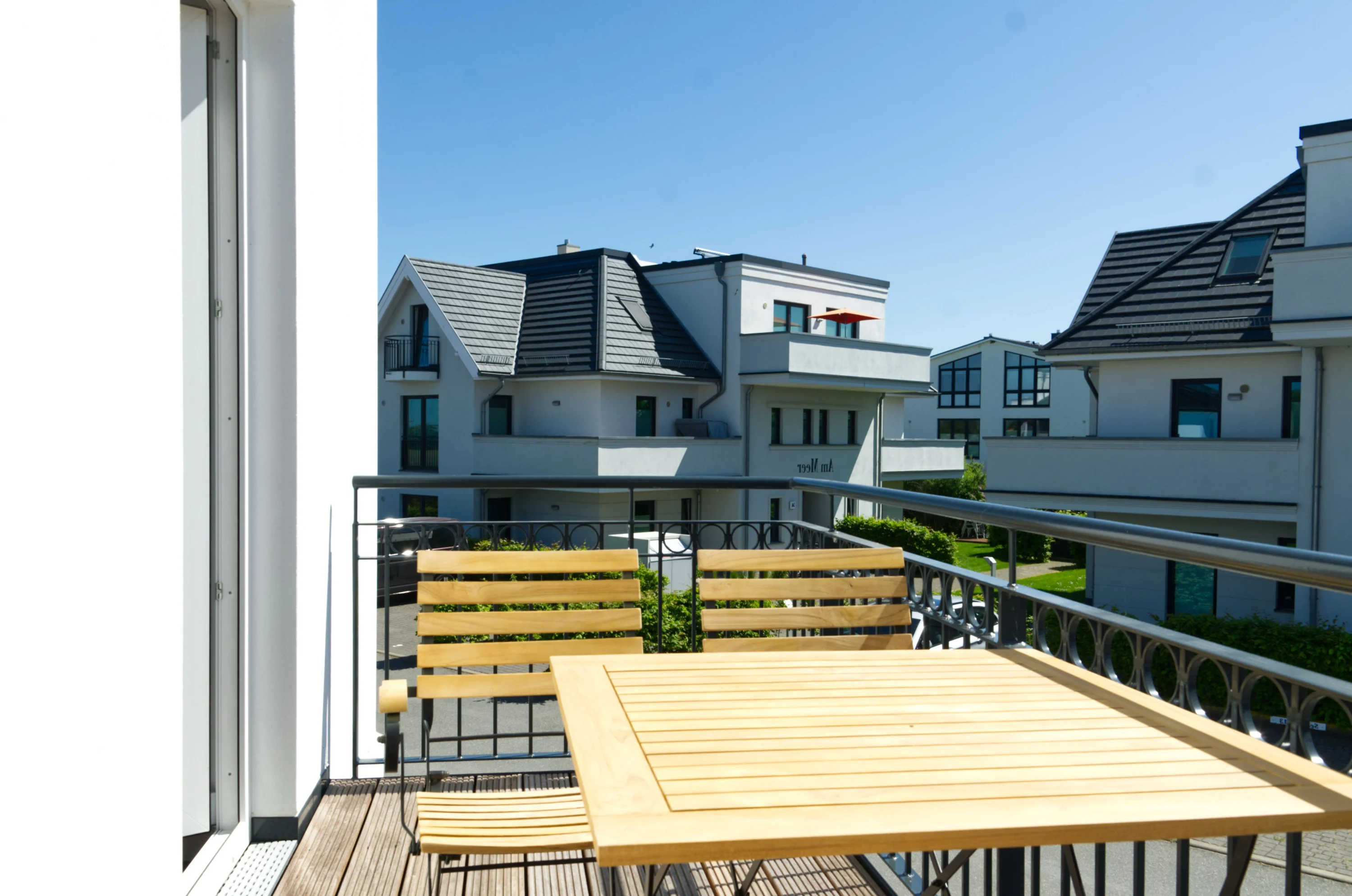 Balkon - Ferienwohnung 2 - Villa Insel