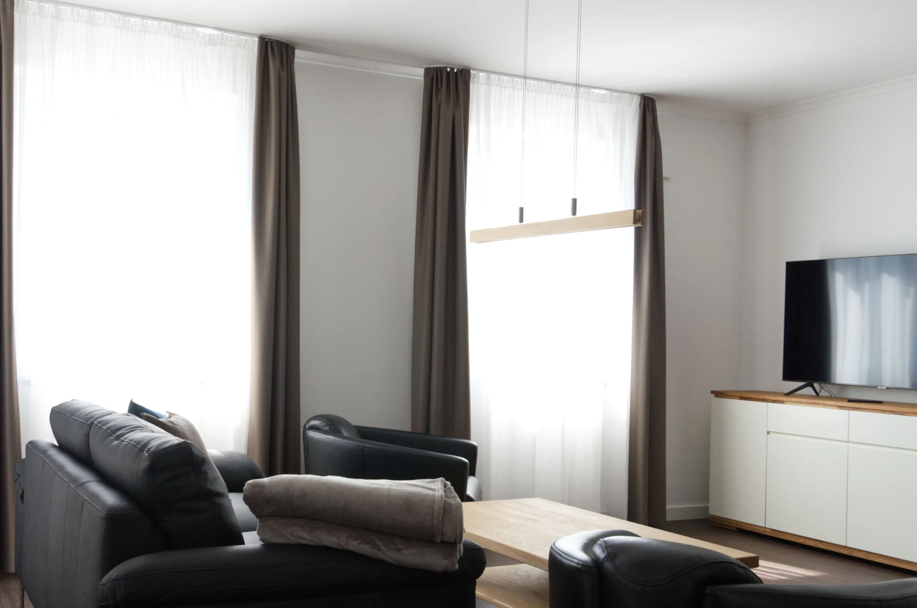 Wohnzimmer - Ferienwohnung 2 - Villa Insel